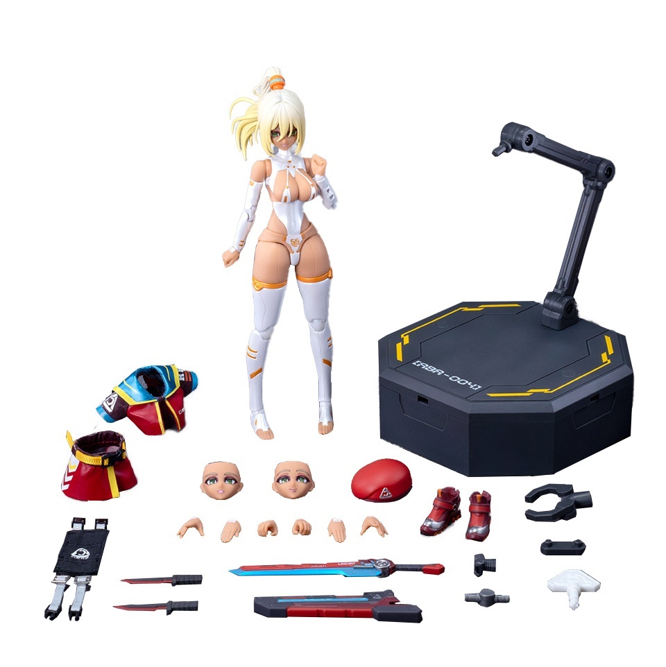Japanese Version LOSCONT 《ARMED BATTLE ANGELS》 ABA-004 BLAZE ELECTRA 1/12 Action Figure