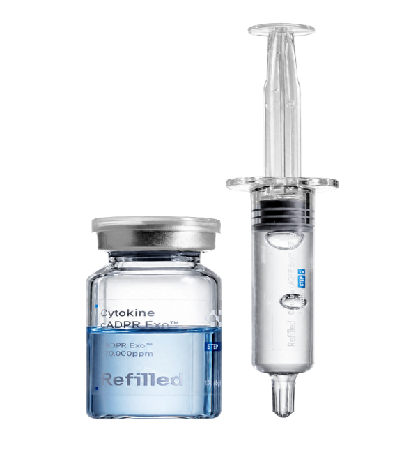 CJ004 Professional Cytokine cADPR Exosome 77 Scalp Ampoule 外泌體 77 安瓶(1Part 8g *4ea+2Part 2g * 4ea) EXP:2029.04.16