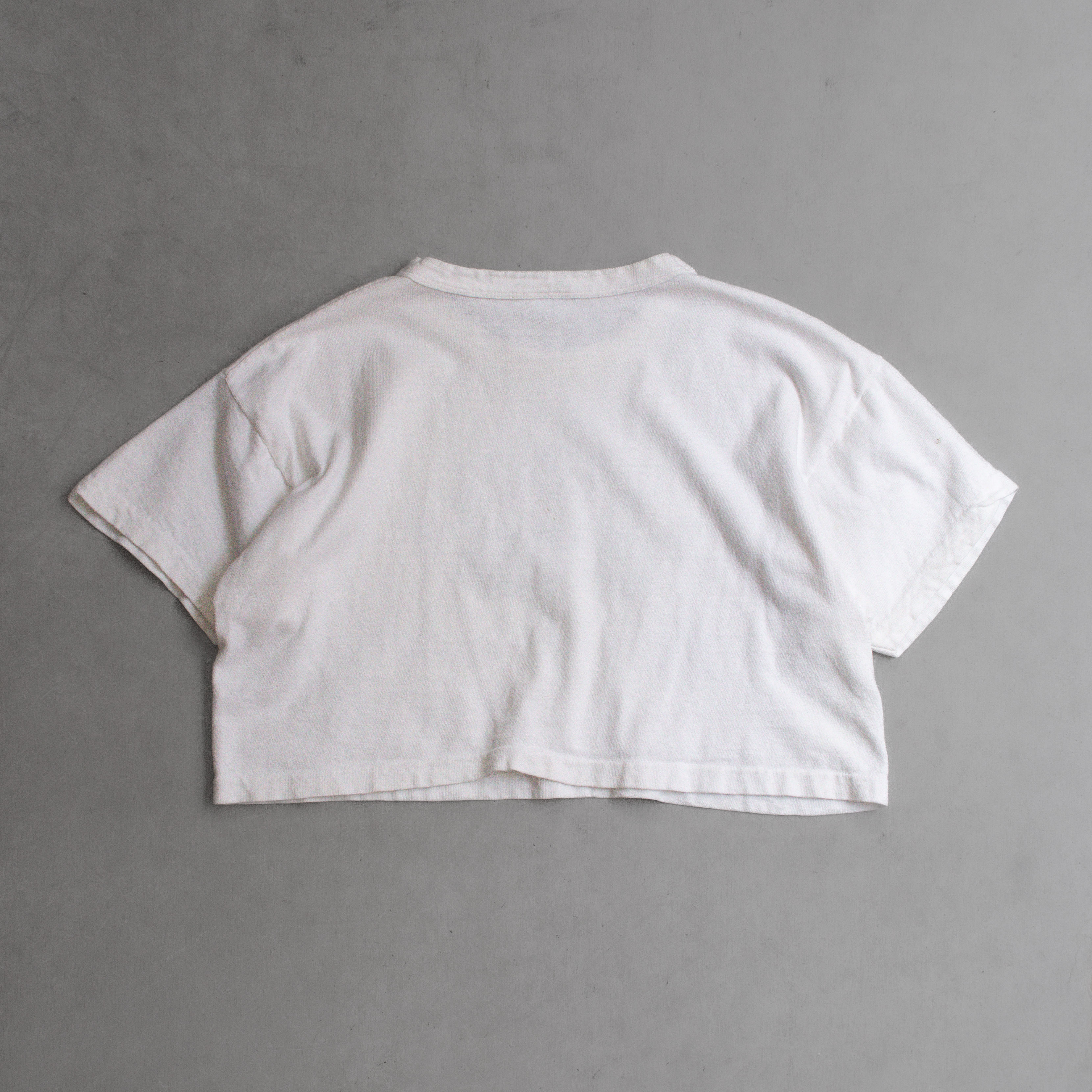 70S CHAMPION ARIZONA CROPPED TEE 美國製 白色 大學 校隊 短版 T恤