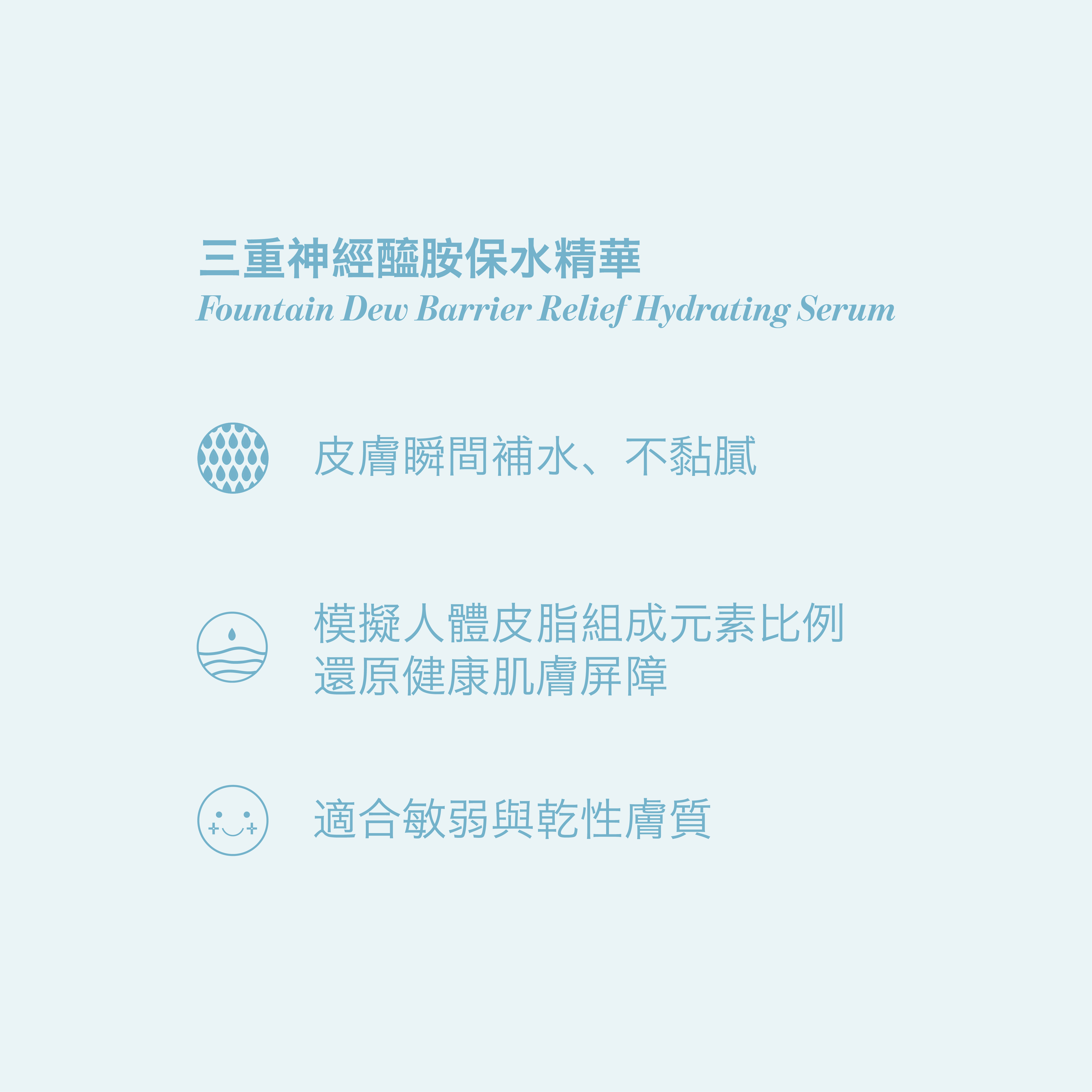 三重神經醯胺保水精華產品細節圖