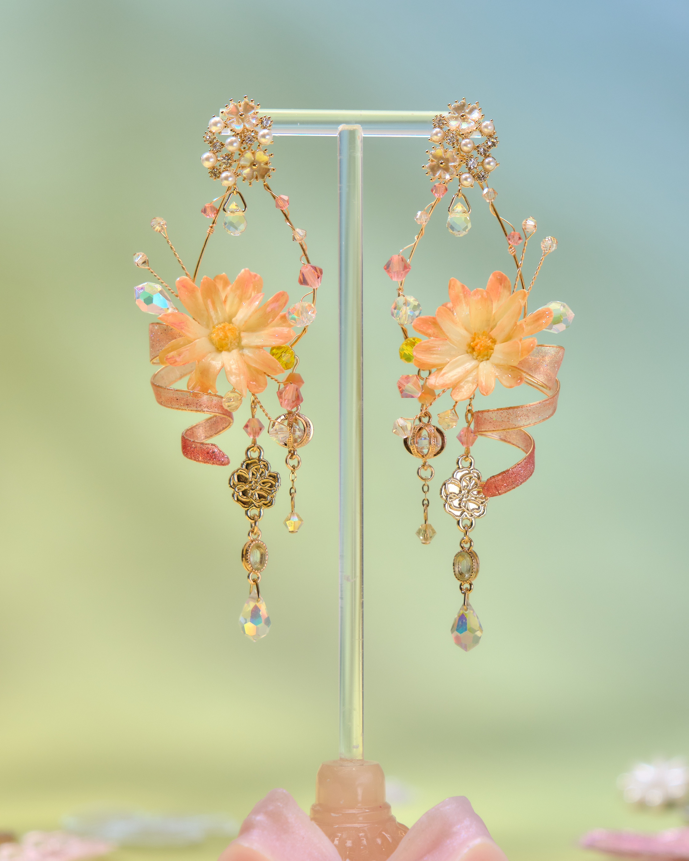 13776 Blooming Floral Vacation Earrings