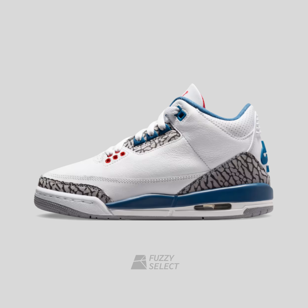 【逢甲 FUZZY】Air Jordan 3 "True Blue" 白藍 IF4396-104