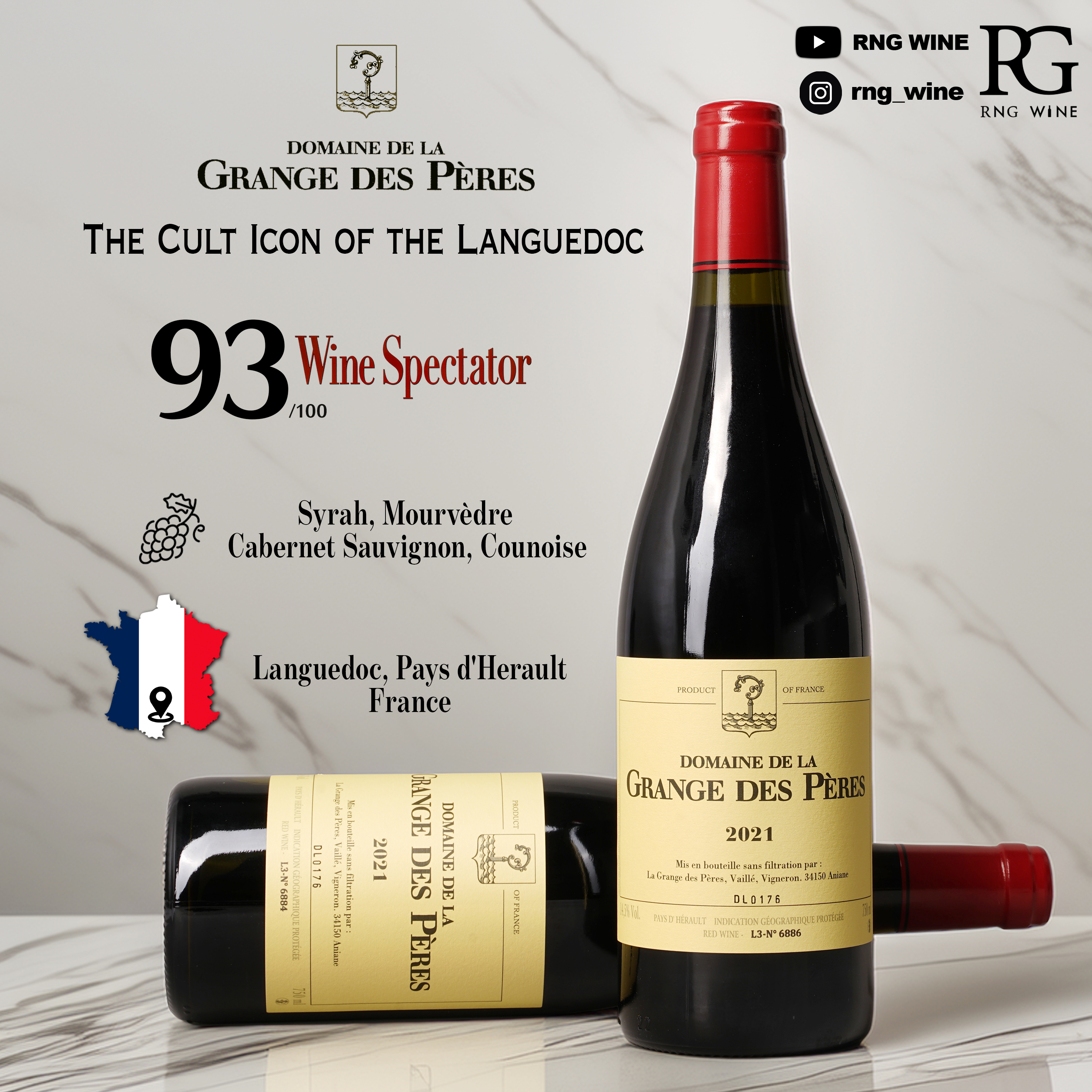 Grange des Peres Pays d'Herault 2021 (WS93)
