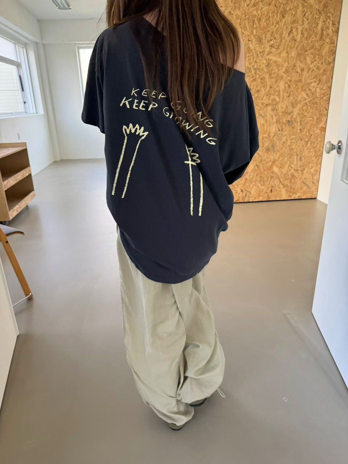 #AJ72持續前進童趣小手TEE(白/藍/墨)