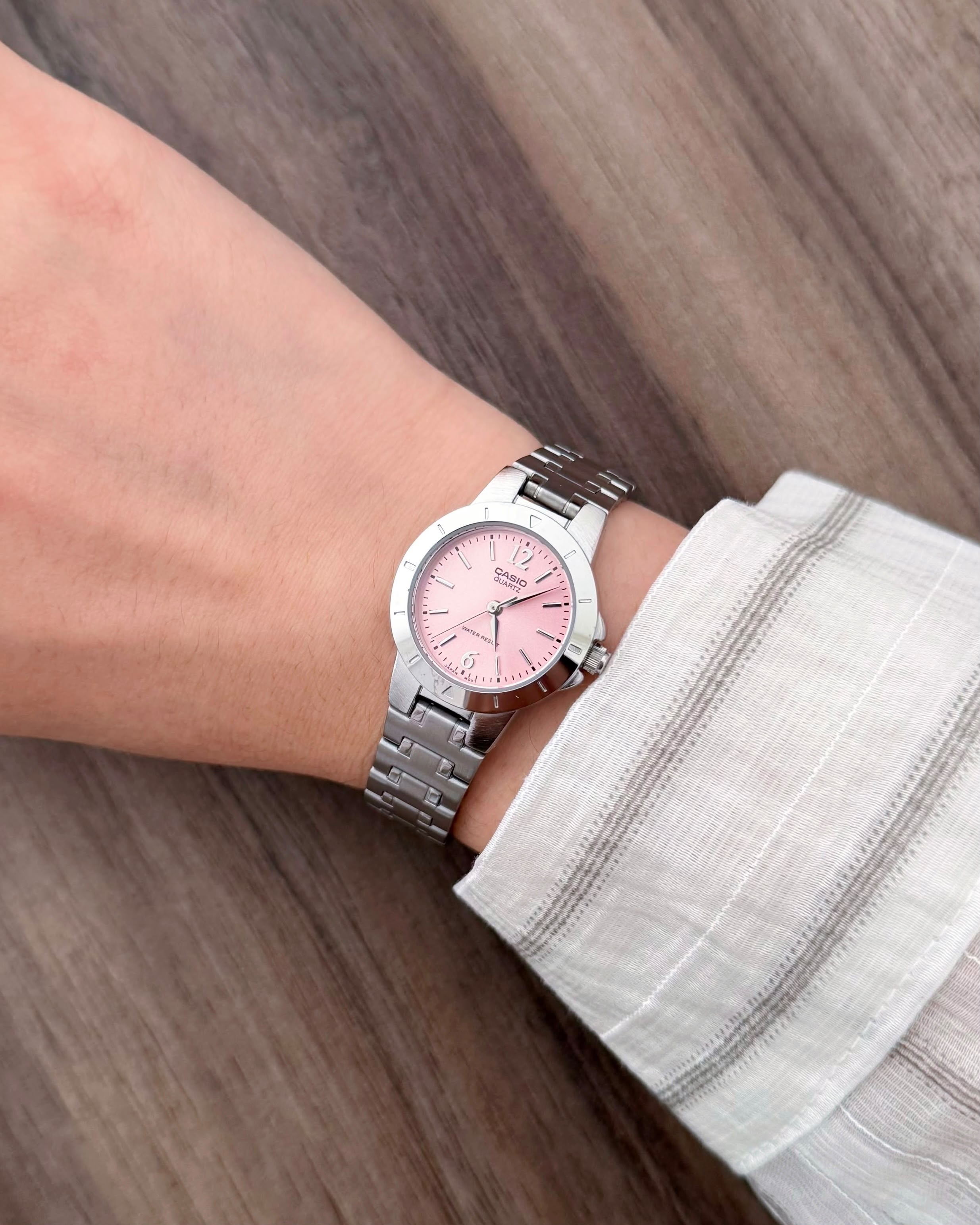 KR640 CASIO 清新圓盤系列手錶-2色