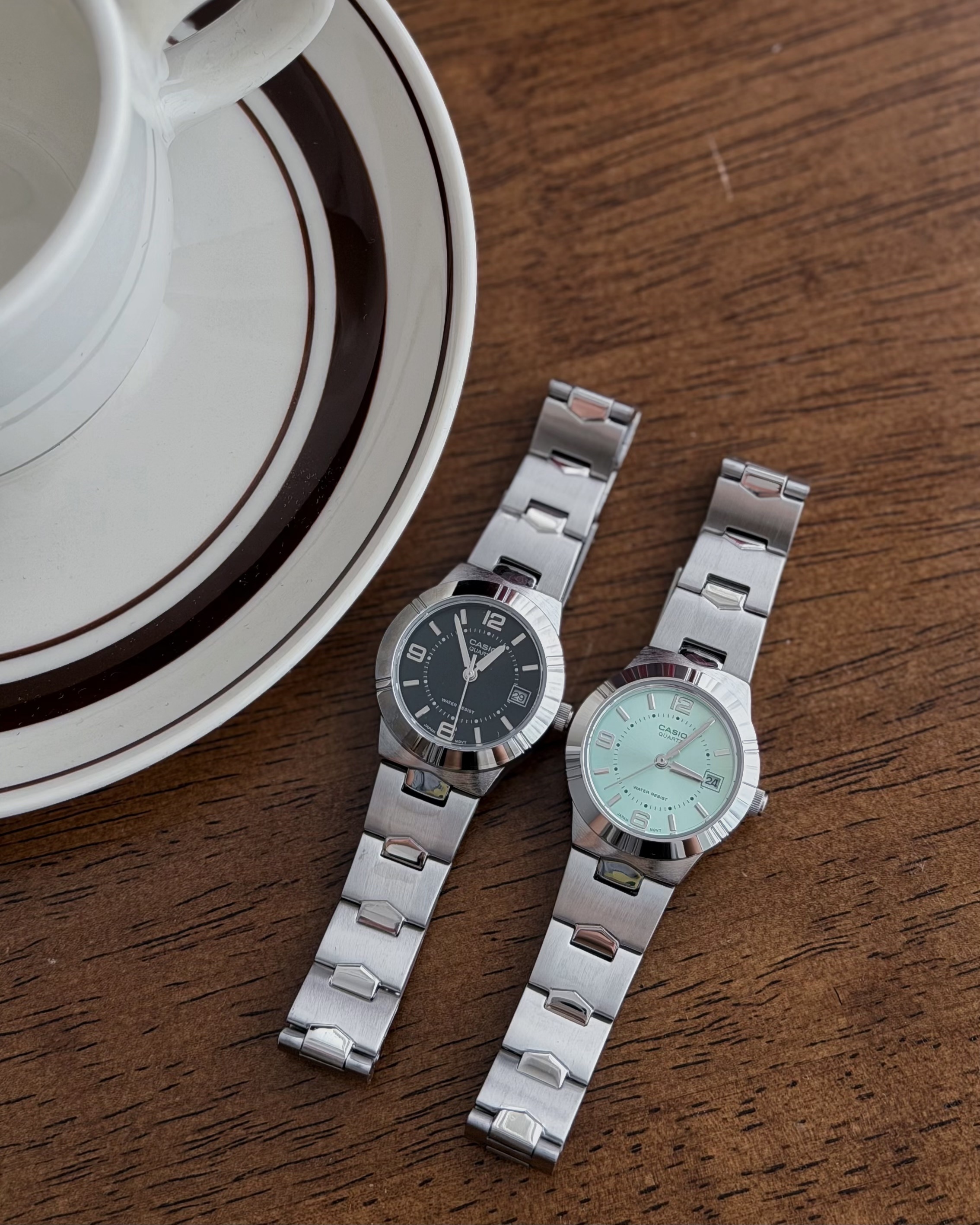 KR641 CASIO 切割錶圈日期系列-2色