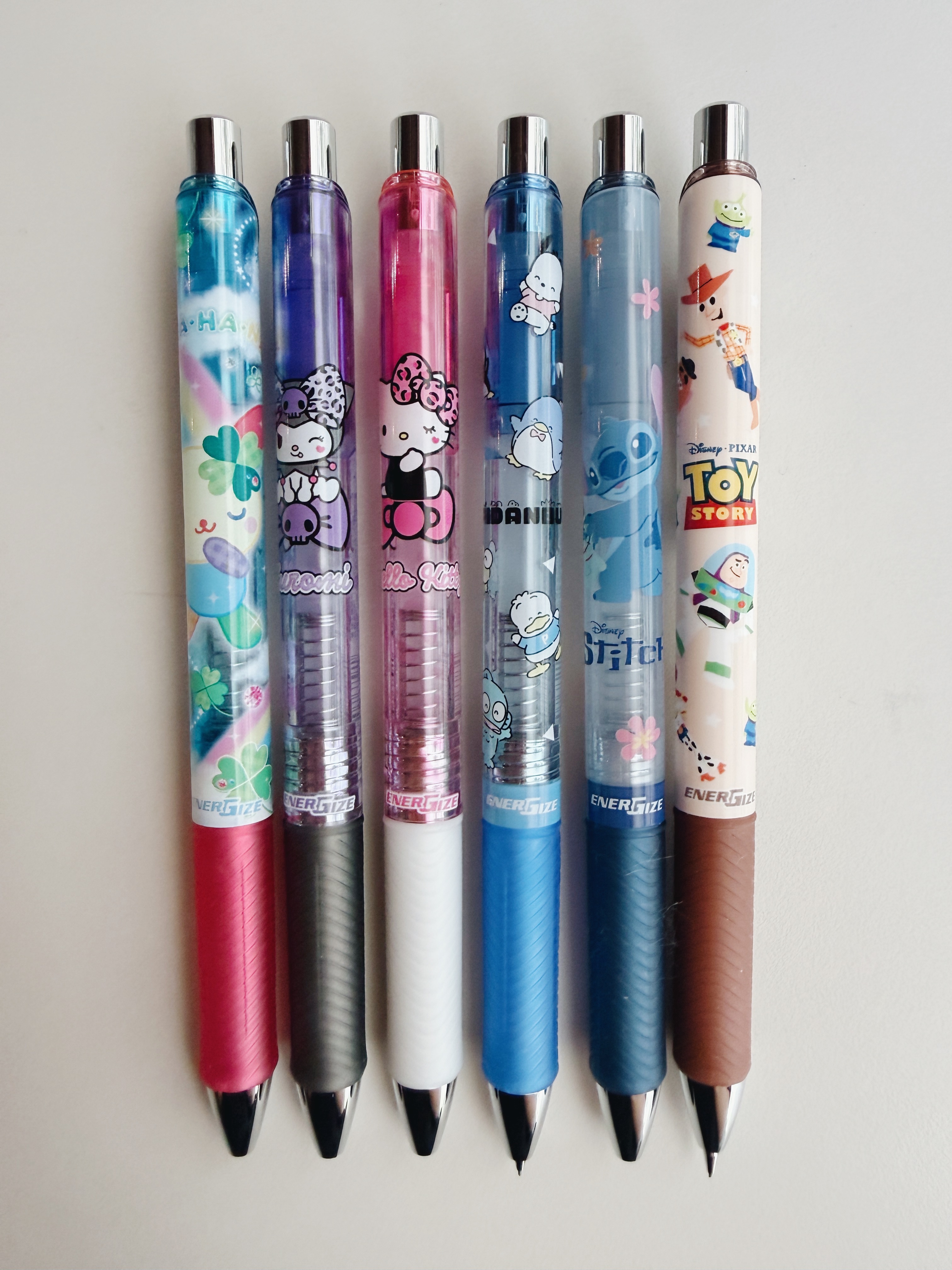 迪士尼 三麗鷗 限定 X  0.5極速自動鉛筆 ENERGEL｜日本Pentel