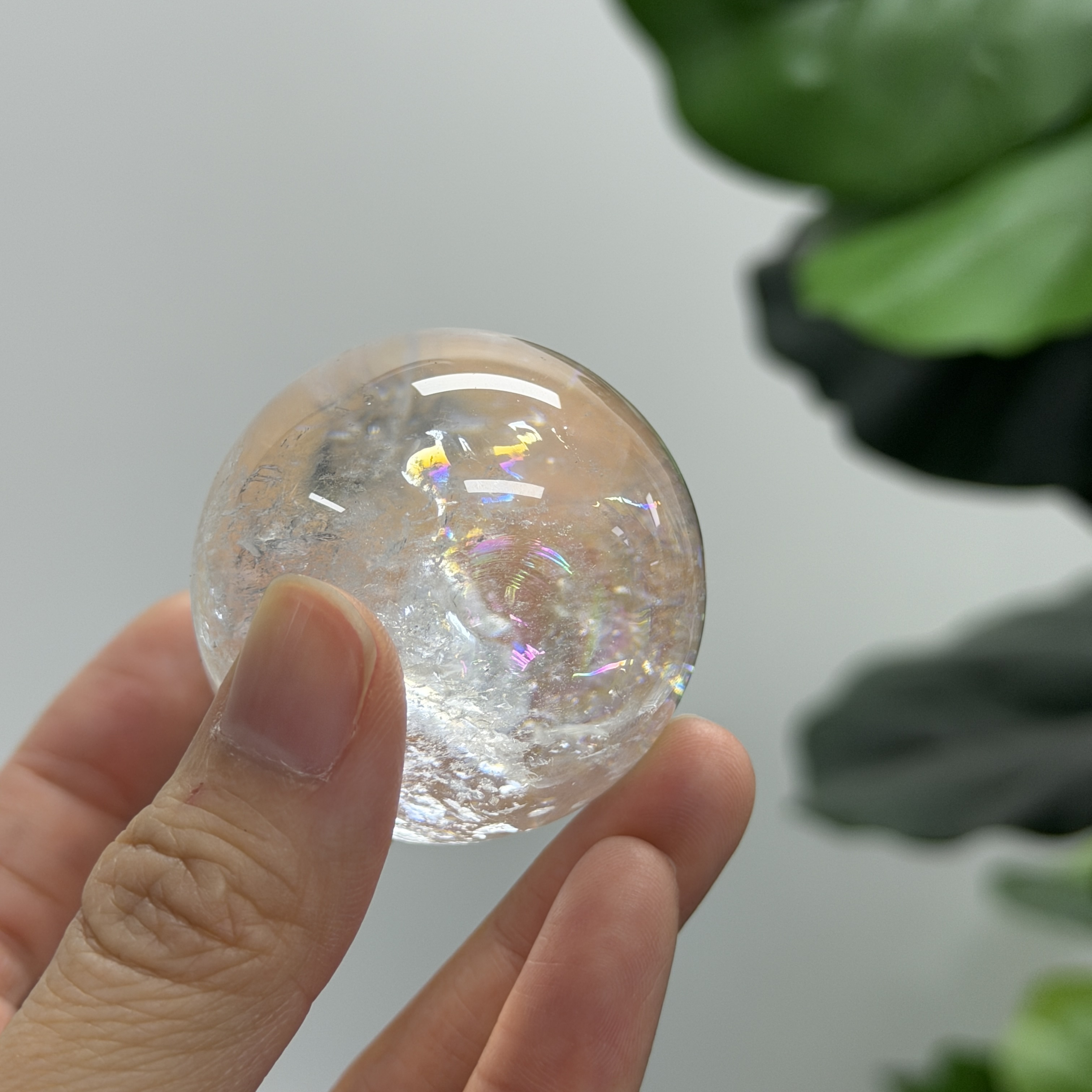 白水晶球 4.3cm WD2375