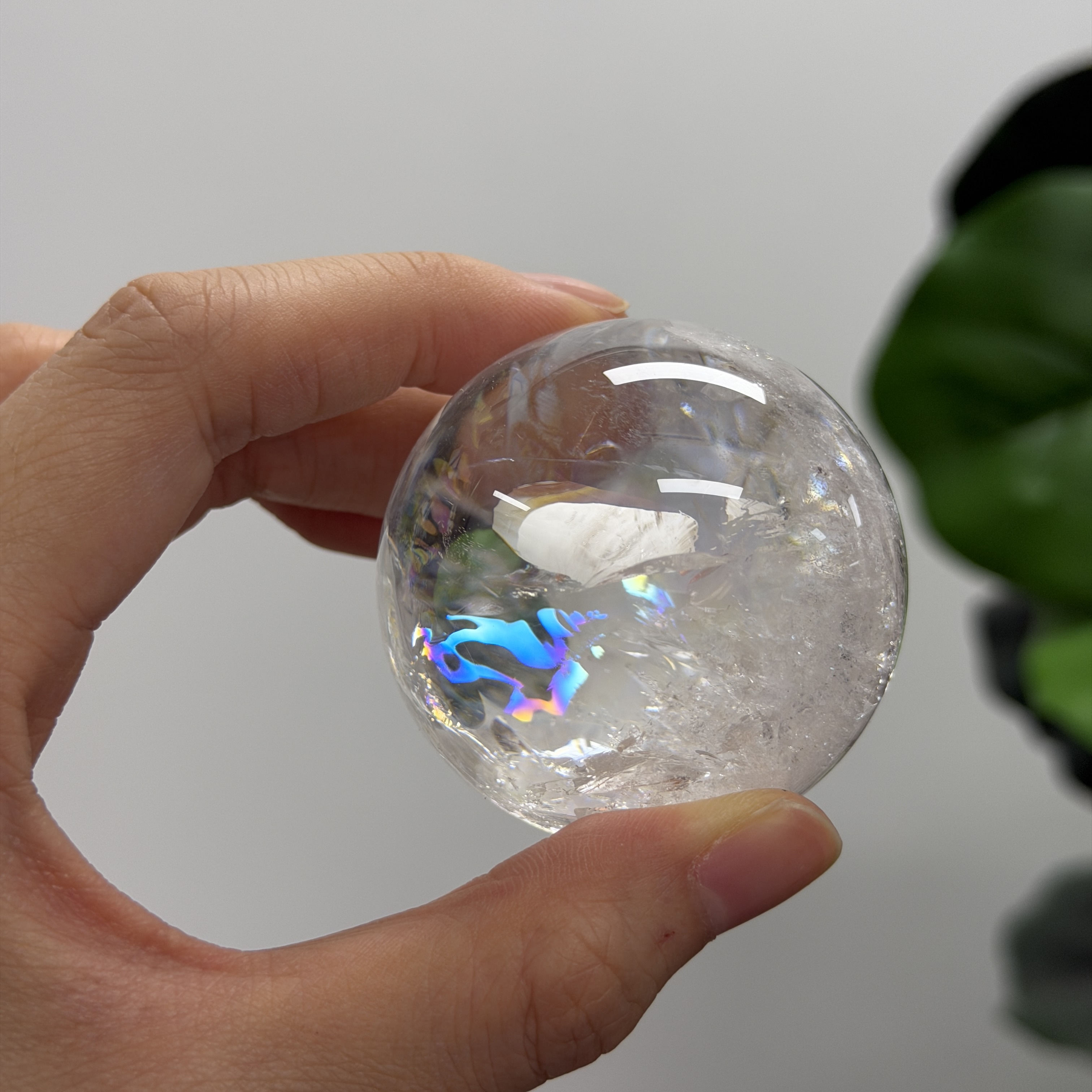 白水晶球 5cm WD2376