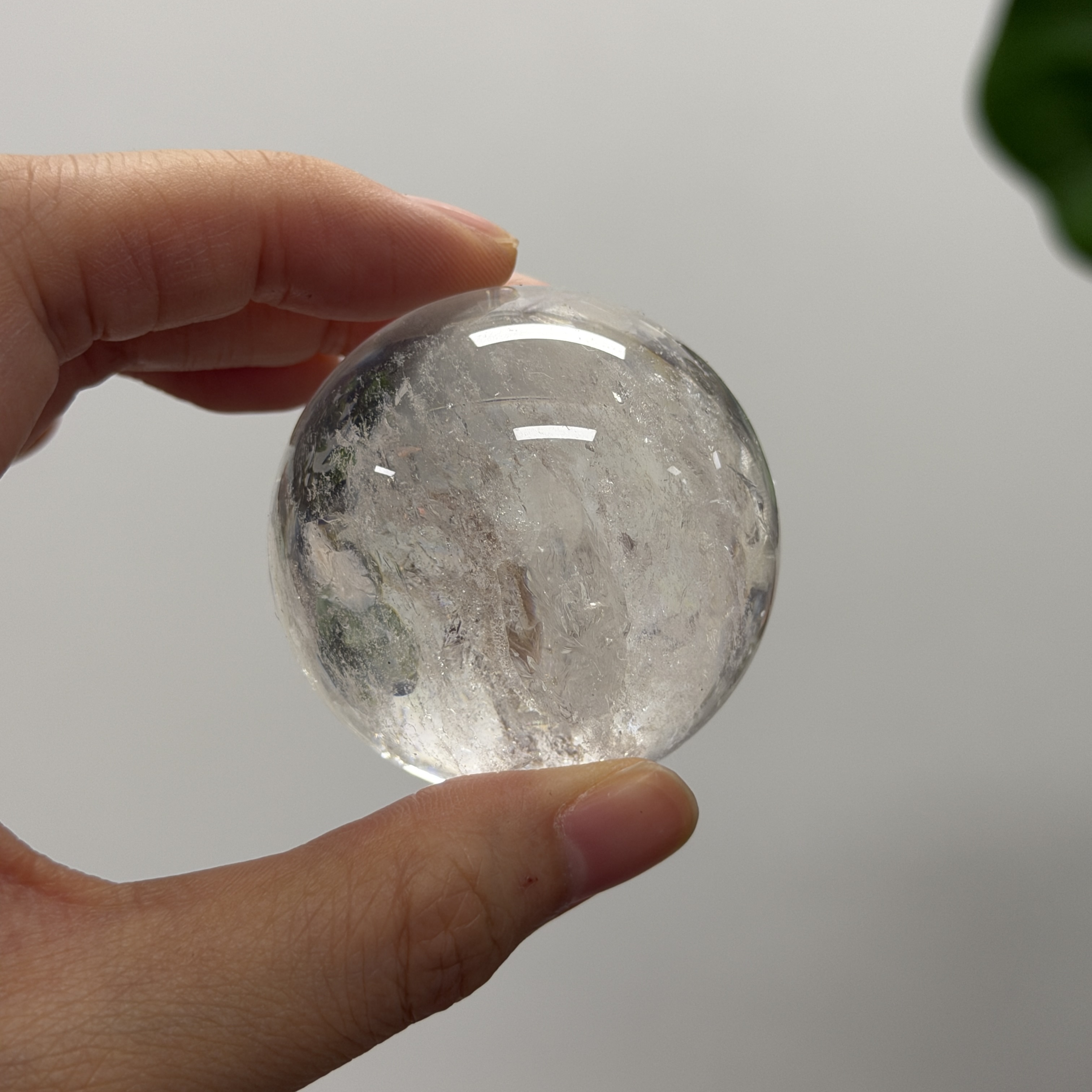 白水晶球 4.9cm WD2378