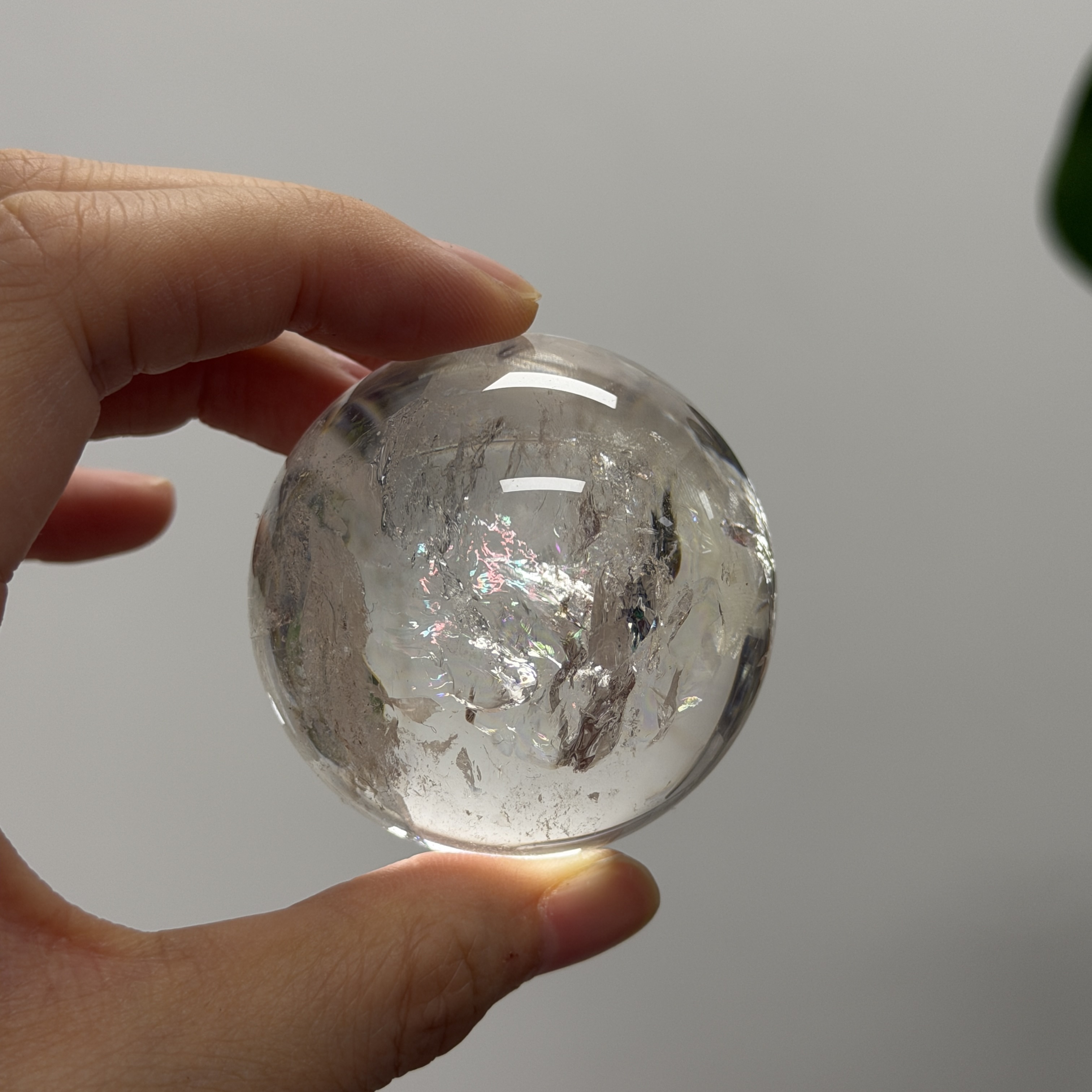 白水晶球 5.2cm WD2379