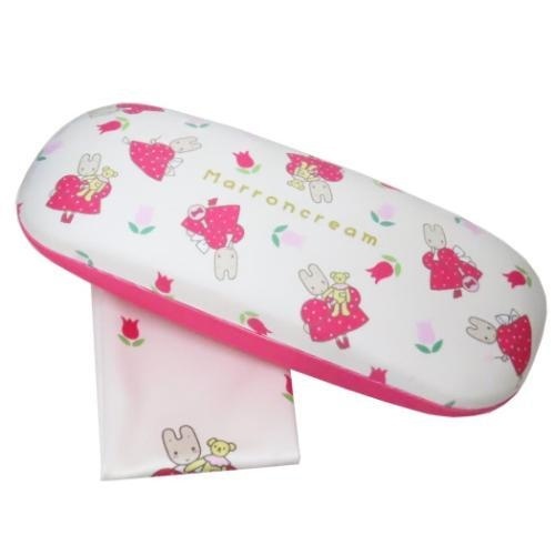 日本 Sanrio 母親節鬱金香系列 眼鏡盒連眼鏡布
