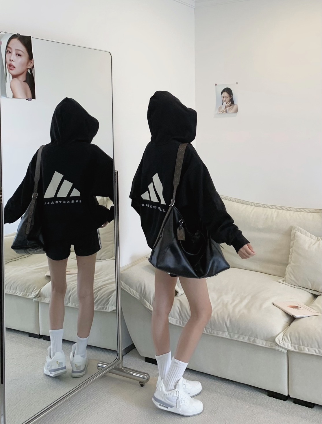 ADIDAS BASKETBALL THE 2026 CHAPTER 1 字母 寬鬆 運動 連帽外套 KB3064