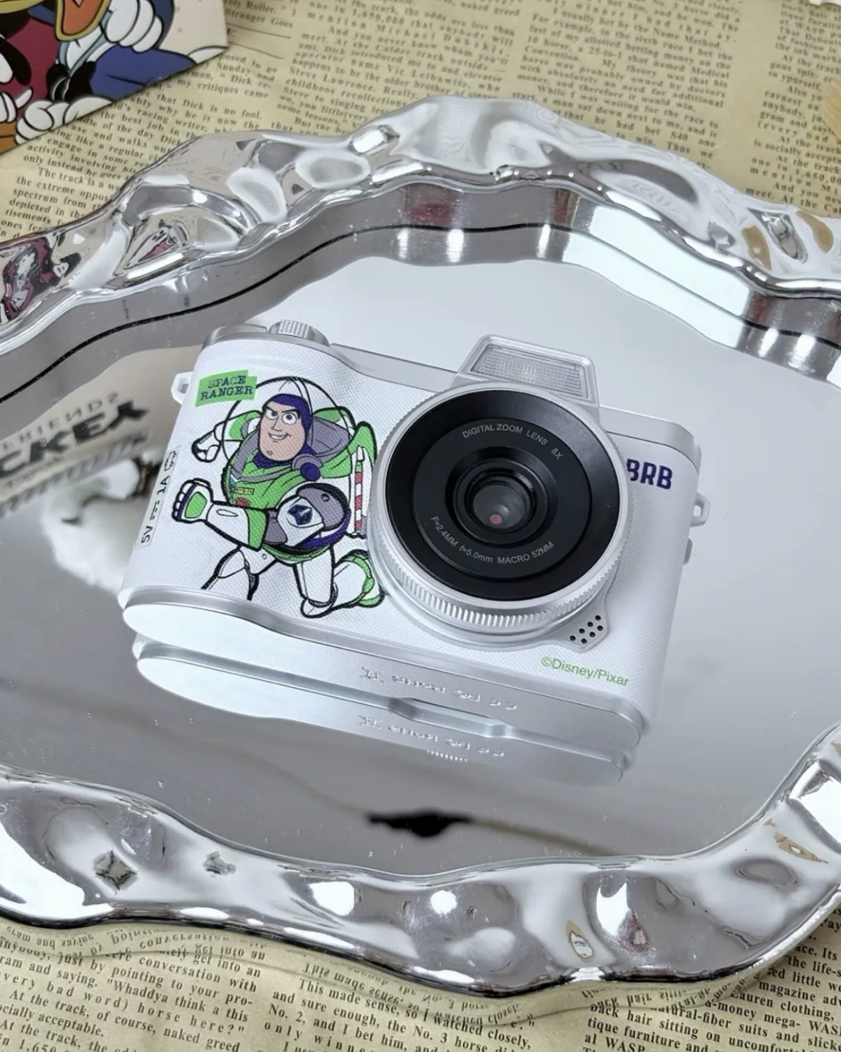 <正版授權>DISNEY 玩具總動員 巴斯光年 相機 翻轉螢幕 TOY STORY 迪士尼