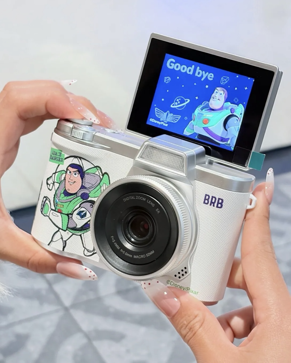 <正版授權>DISNEY 玩具總動員 巴斯光年 相機 翻轉螢幕 TOY STORY 迪士尼