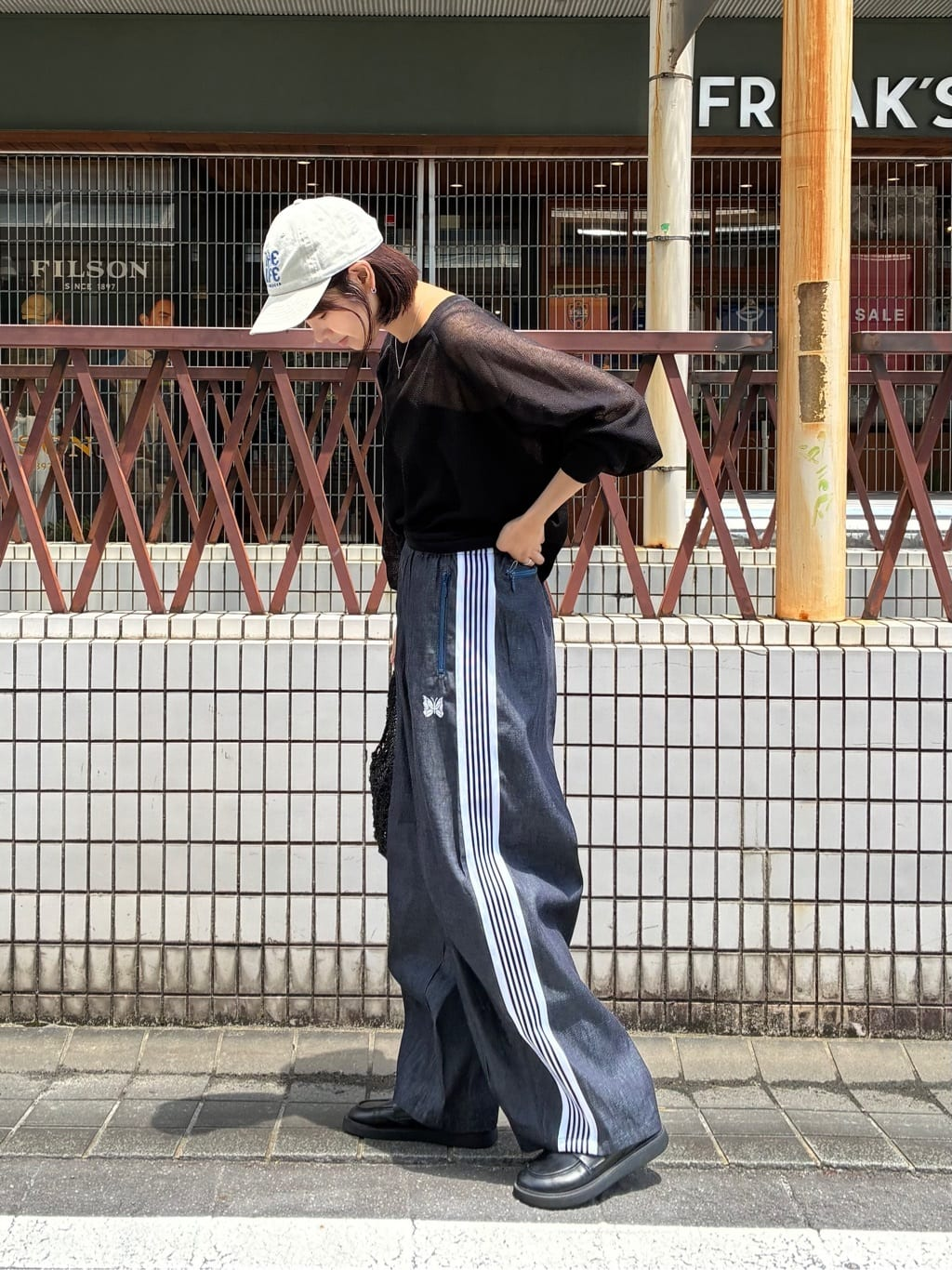 日本限定｜Needles × FREAK'S STORE 別注 H.D. Track Pant - 6oz Denim