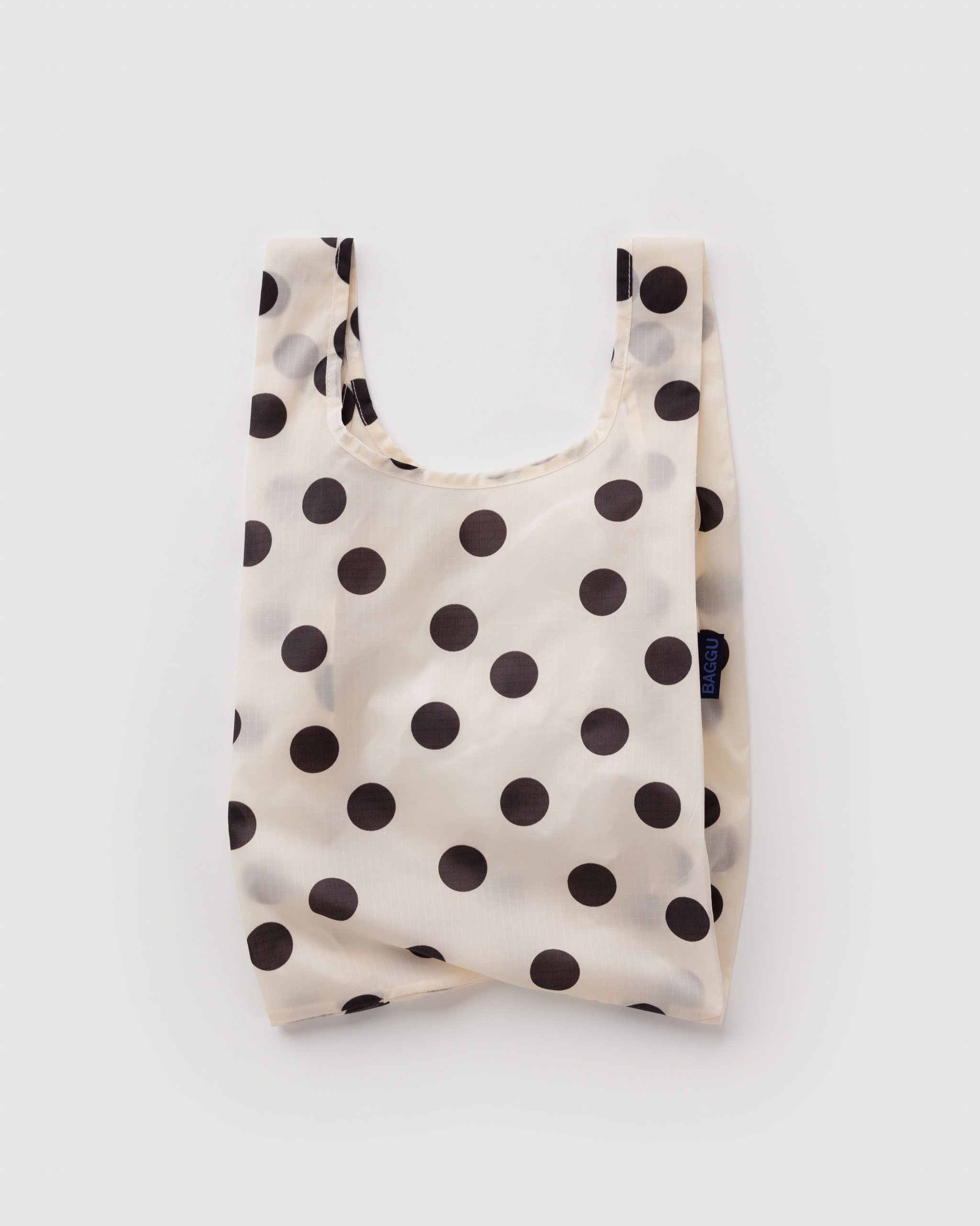 Baby Baggu - Cream and Black Polka Dot｜BAGGU