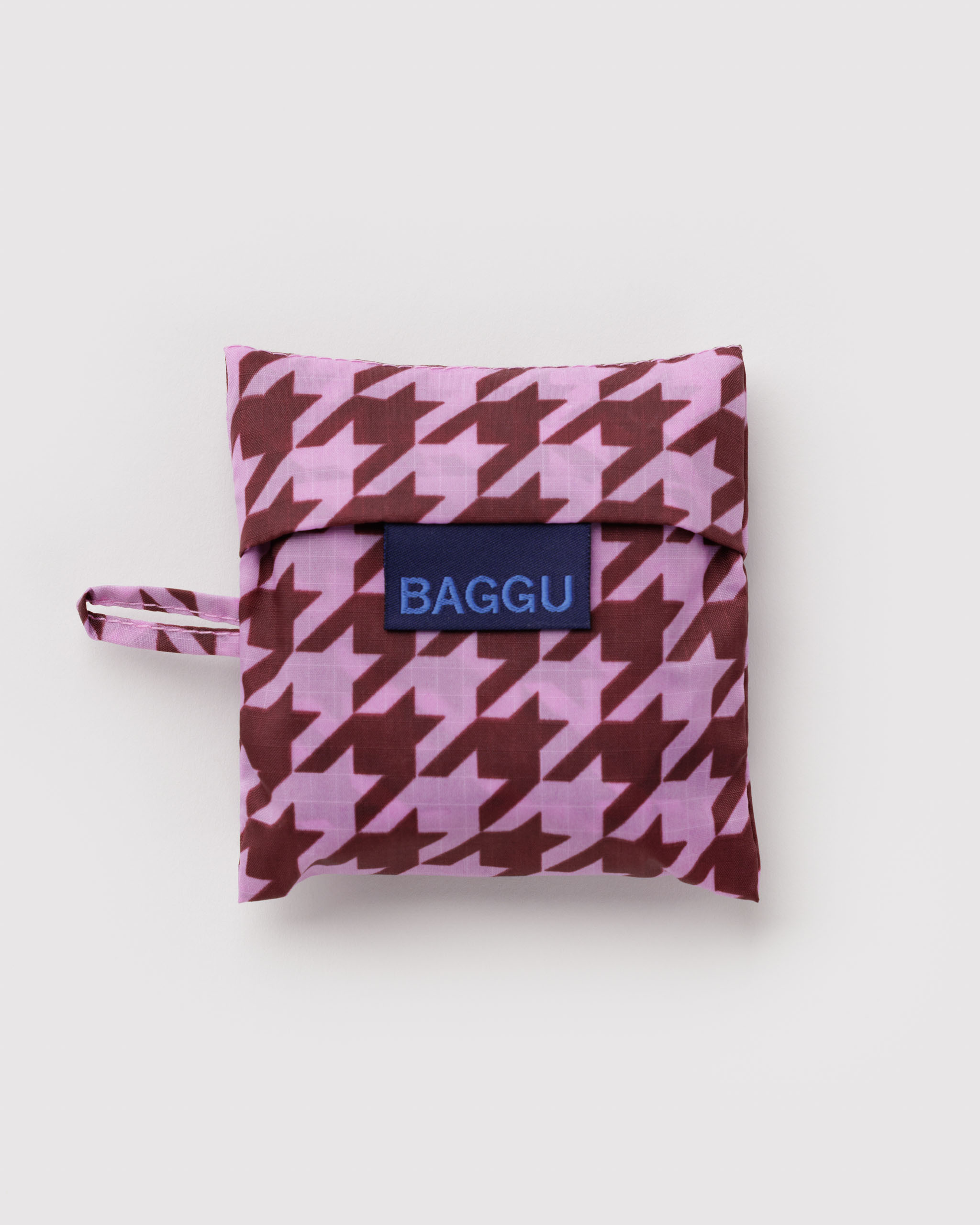 Baby Baggu - Pink Houndstooth｜BAGGU