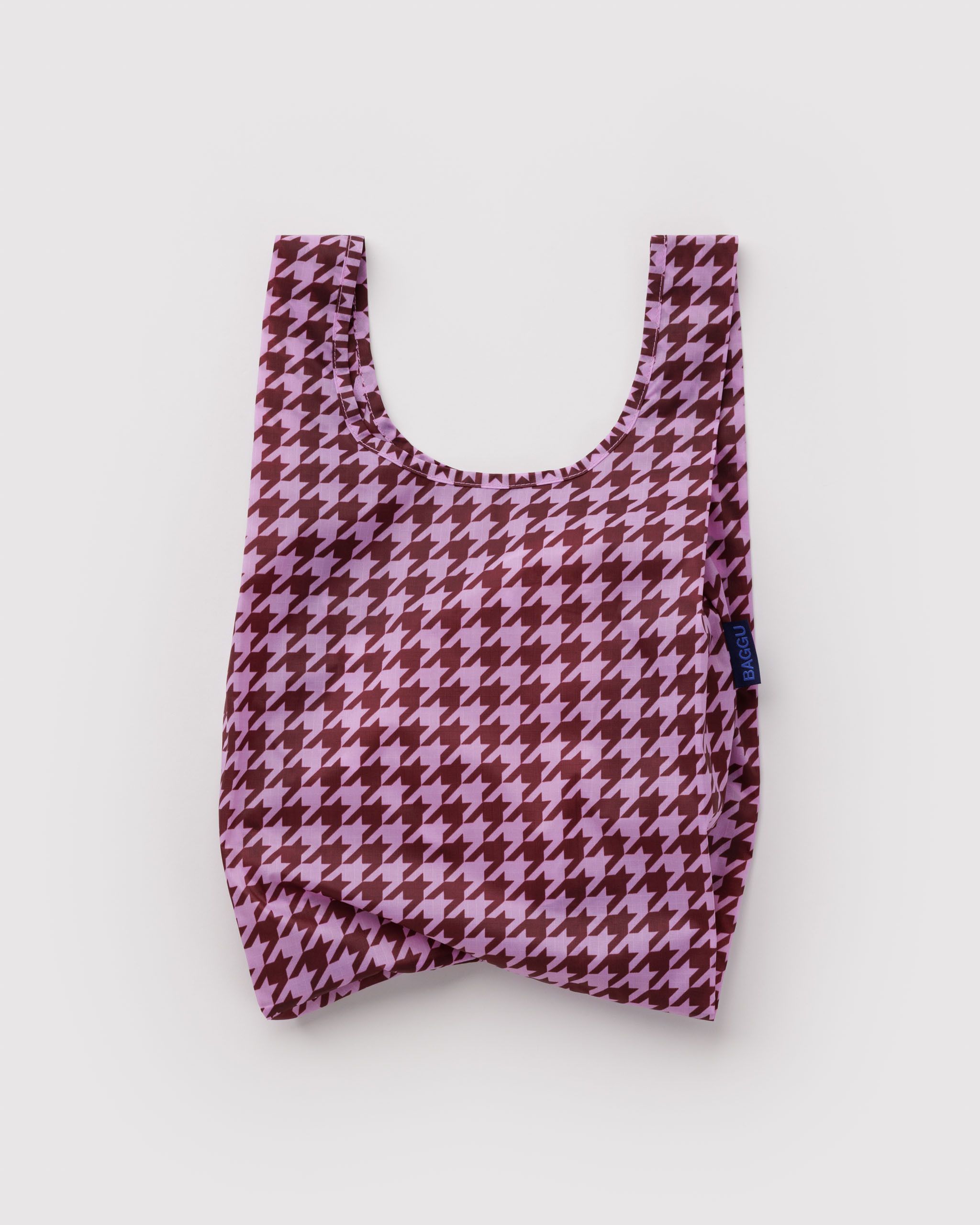Baby Baggu - Pink Houndstooth｜BAGGU