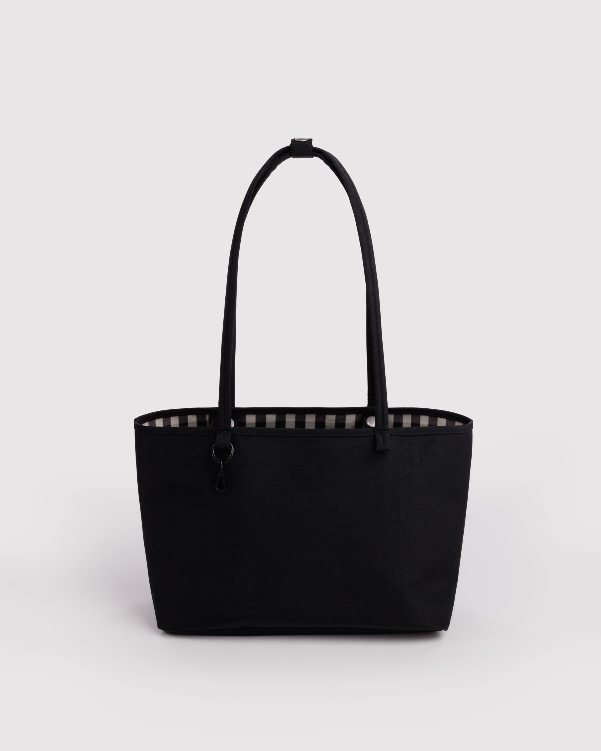 Medium Nylon Reversible Tote - Black Mix | BAGGU