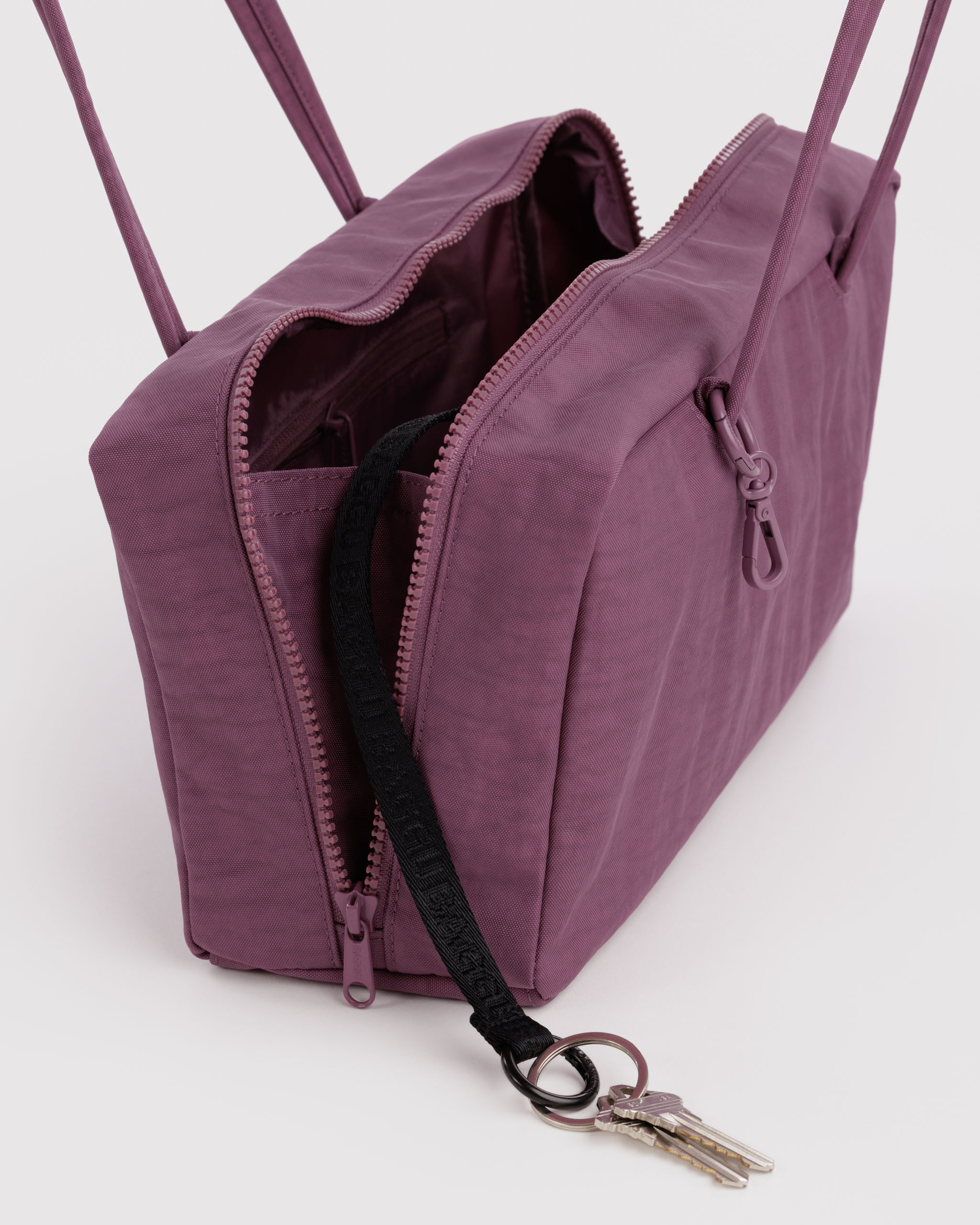 Nylon Bowler Bag - Wild Plum | BAGGU