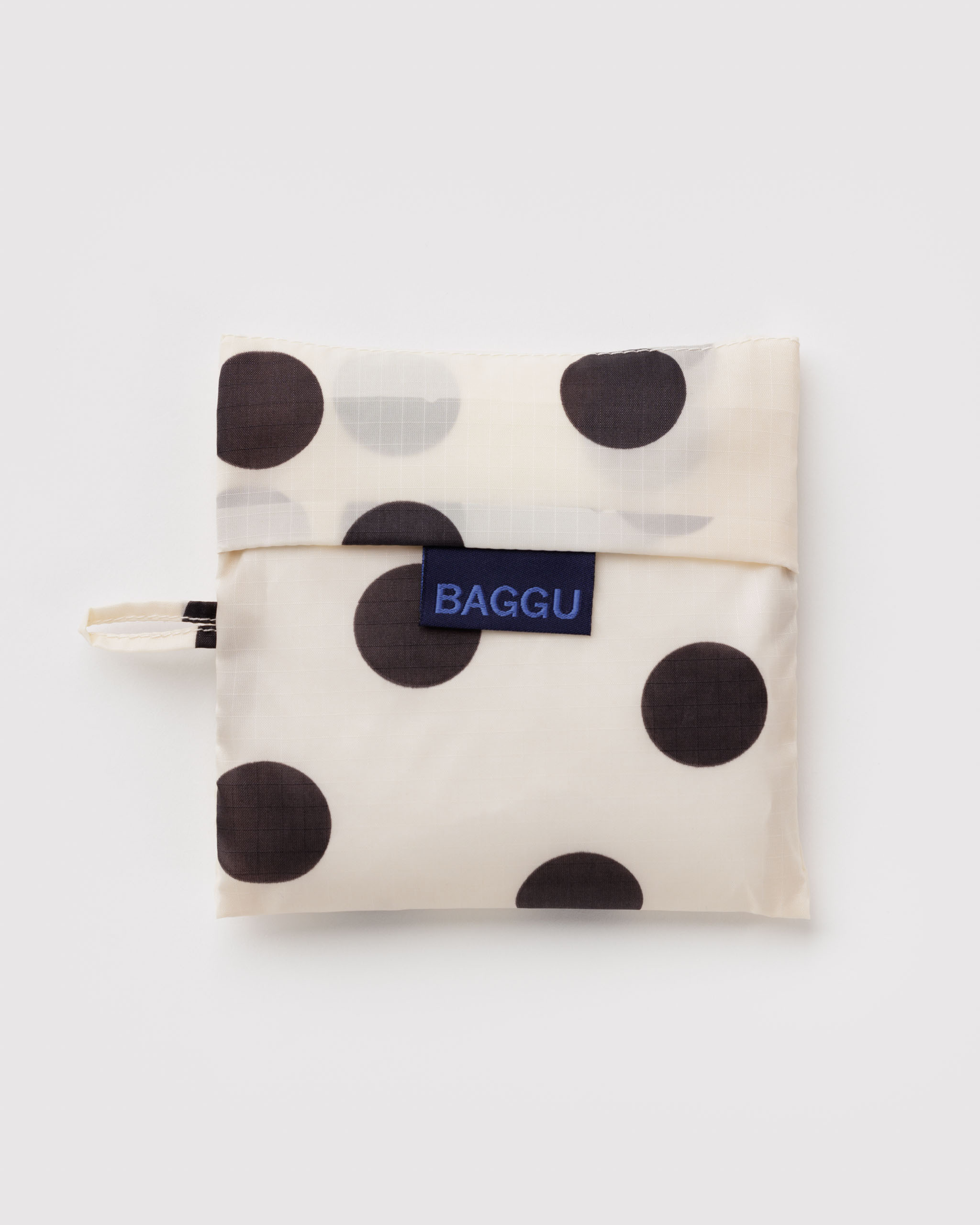 Standard Baggu - Cream and Black Polka Dot｜BAGGU