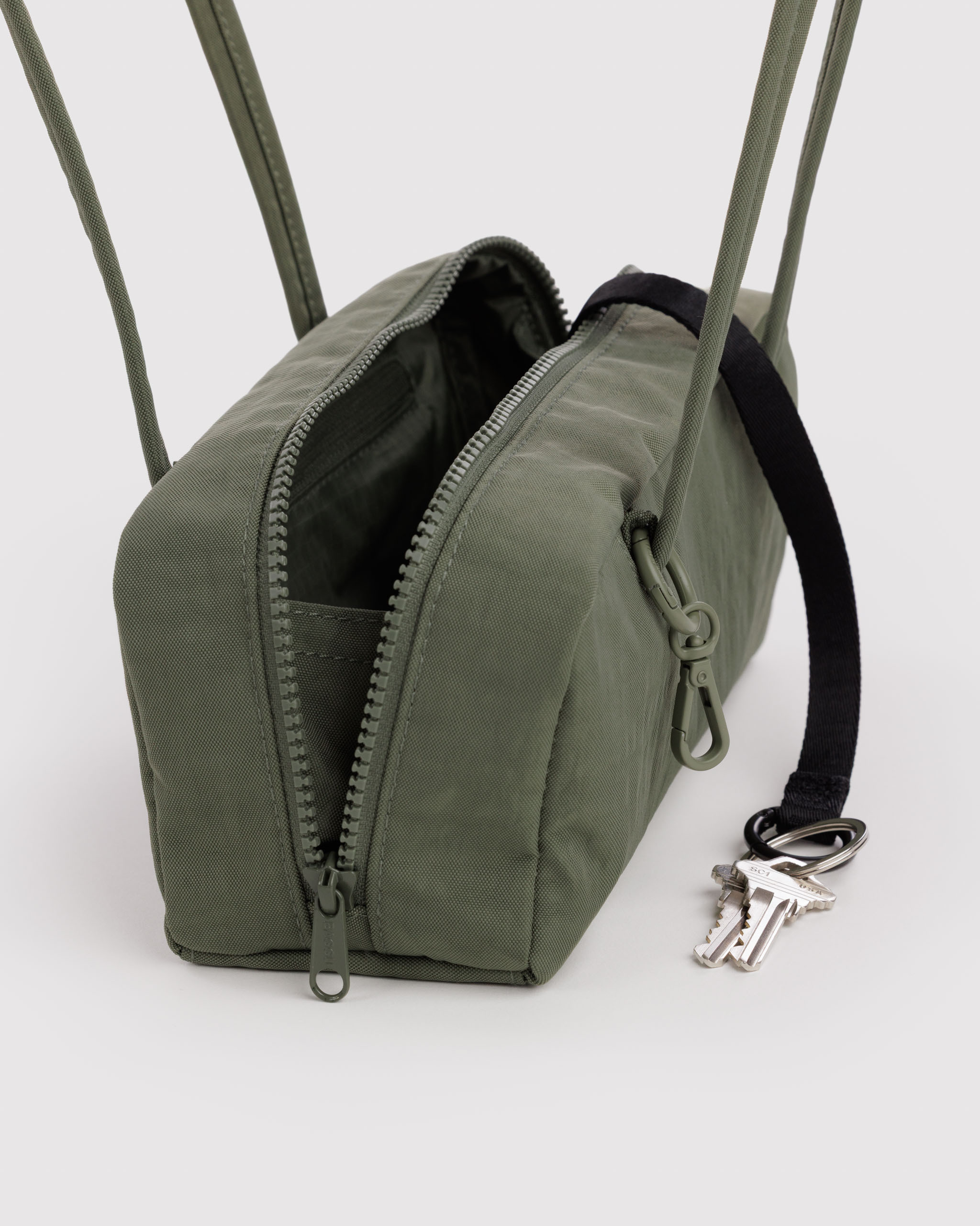 Small Nylon Bowler Bag - Caper | BAGGU