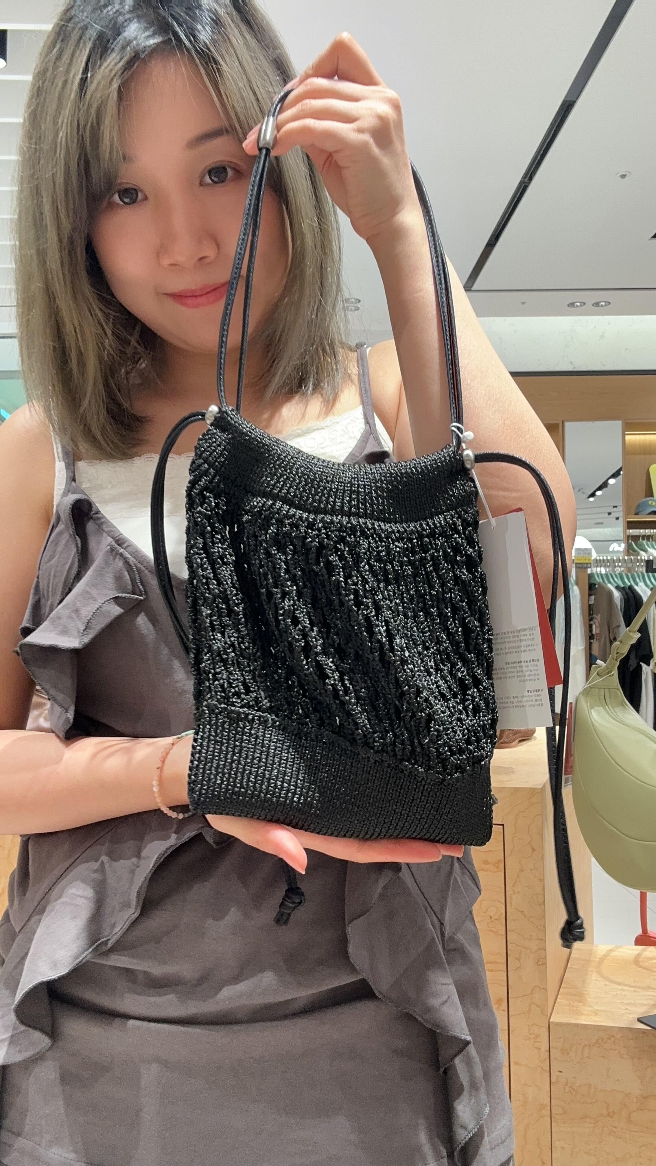 韓國代購 Archivepke Small breeze net bag(Deep sleep)