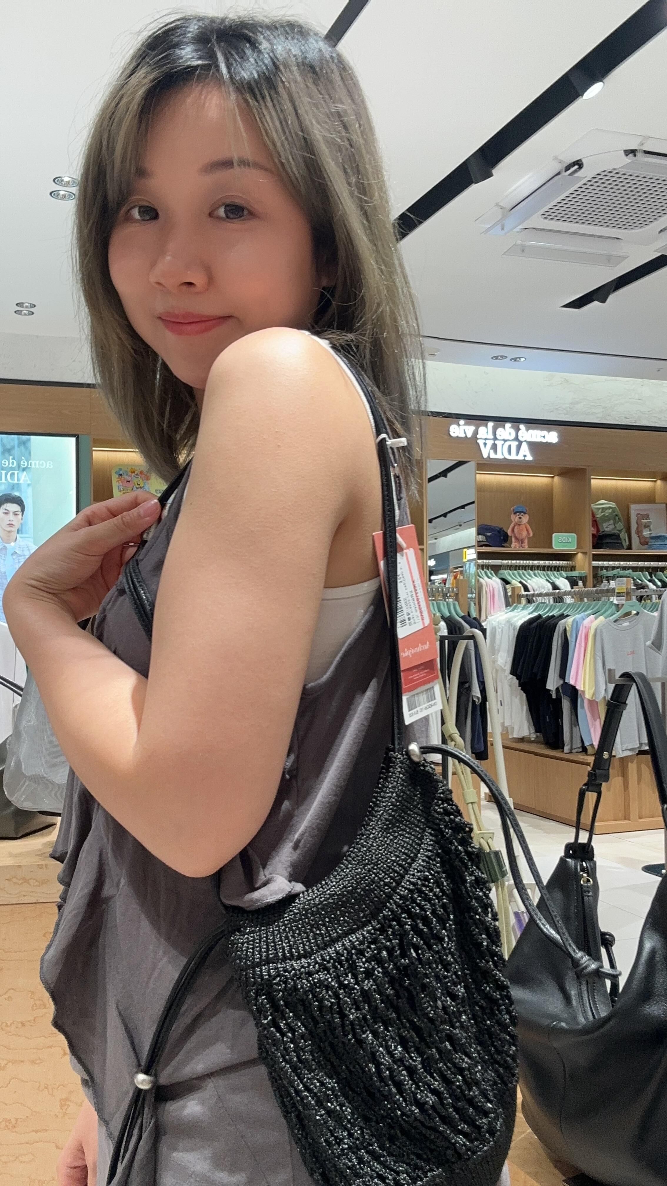 韓國代購 Archivepke Small breeze net bag(Deep sleep)