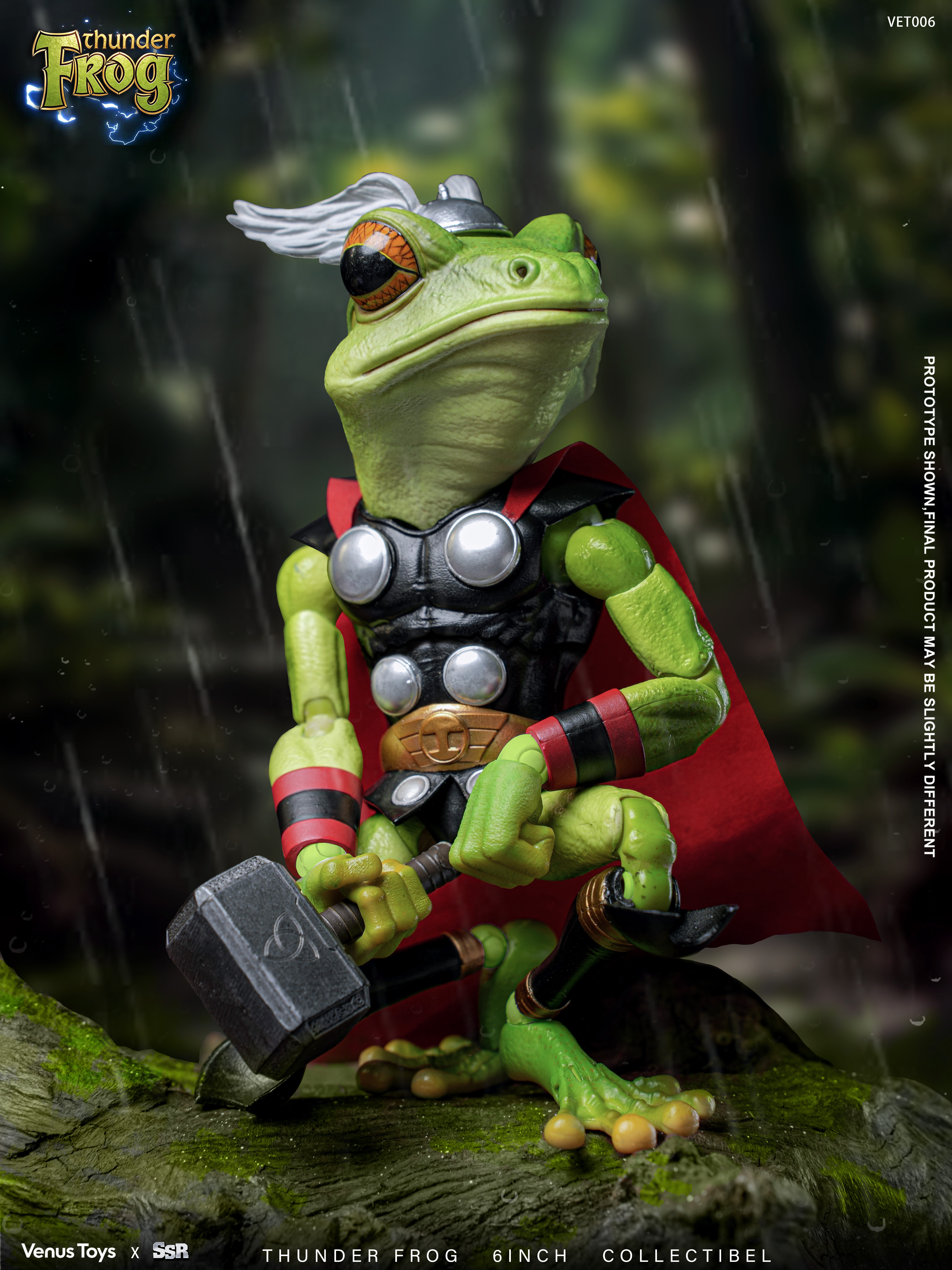 SSR X VENUSTOYS - 1/12 Thunder frog Action Figure (VET0