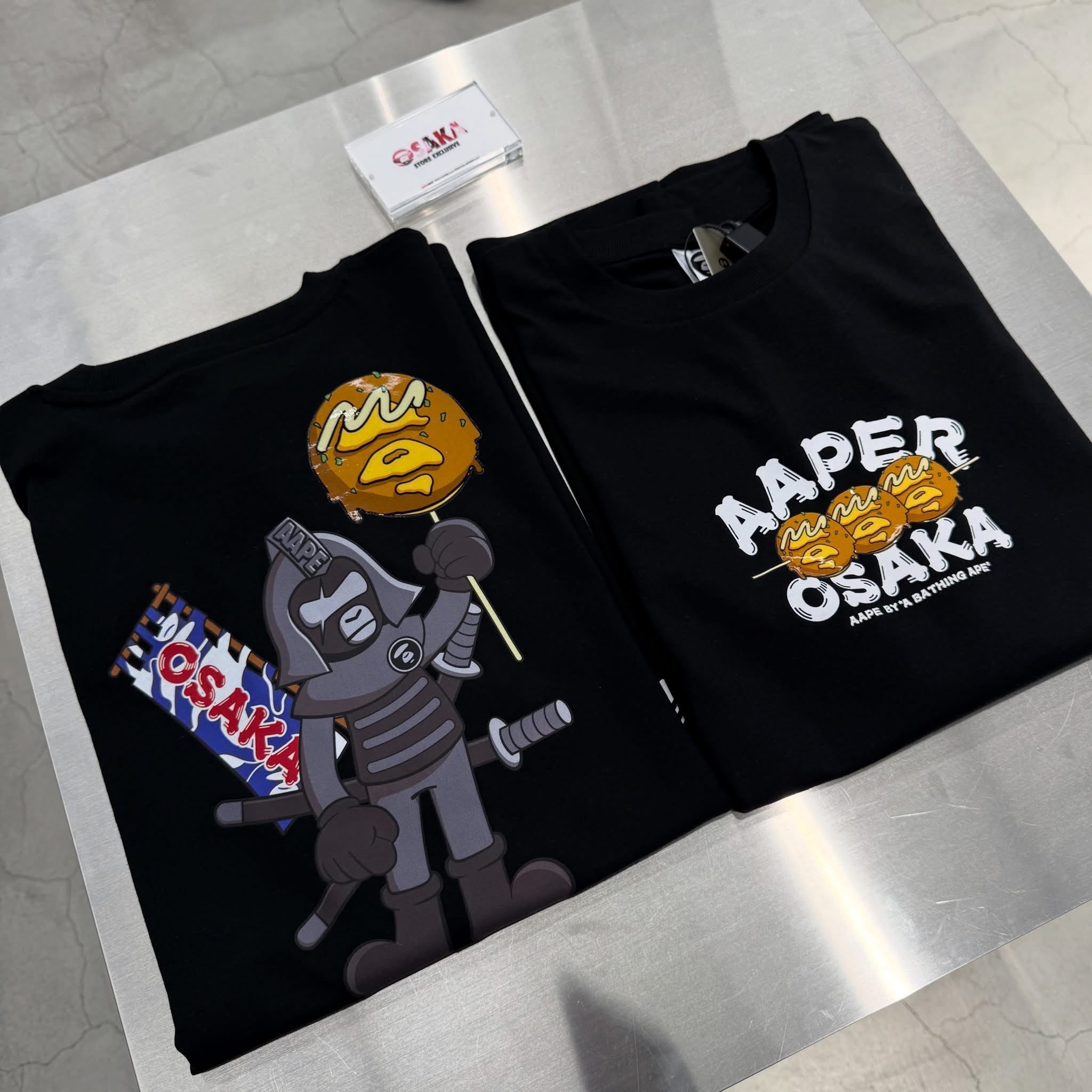 (連線代購中）AAPE OSAKA 大阪限定 日本武士 章魚燒 店舖限定 短T AAPM1937XXQ 1937