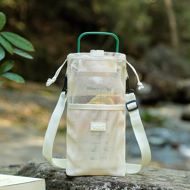 水壺杯套 水壺袋 水壺包 飲料杯袋 杯袋 水壺背帶 手提杯袋 水瓶袋 水壺袋斜背 水壺網袋 保溫瓶杯套 戶外郊遊