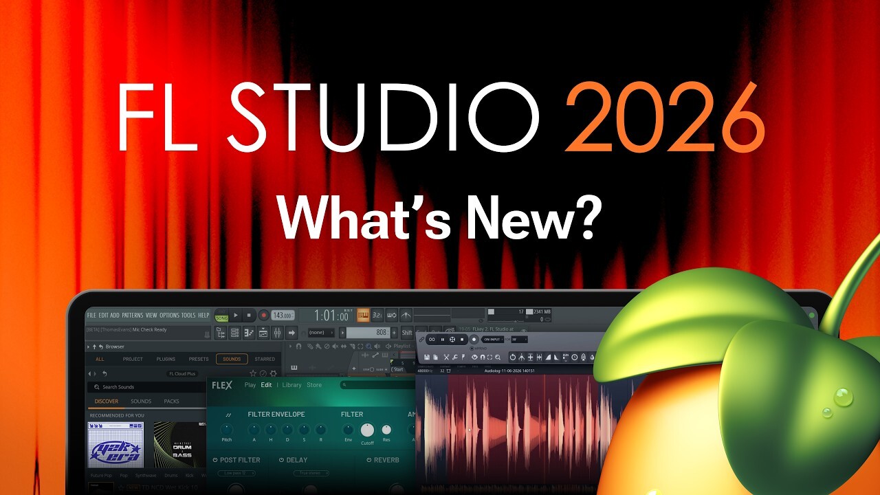 FL Studio 2026 更新發表