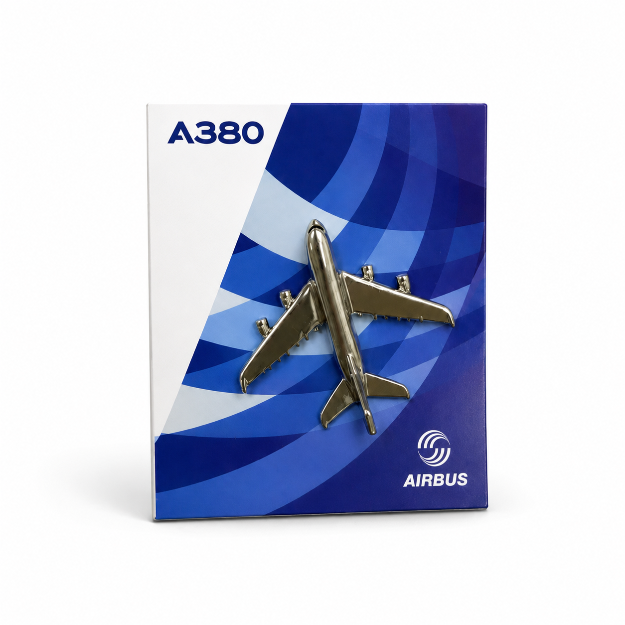 AIRSHOP A380飛機胸針 - 鎳