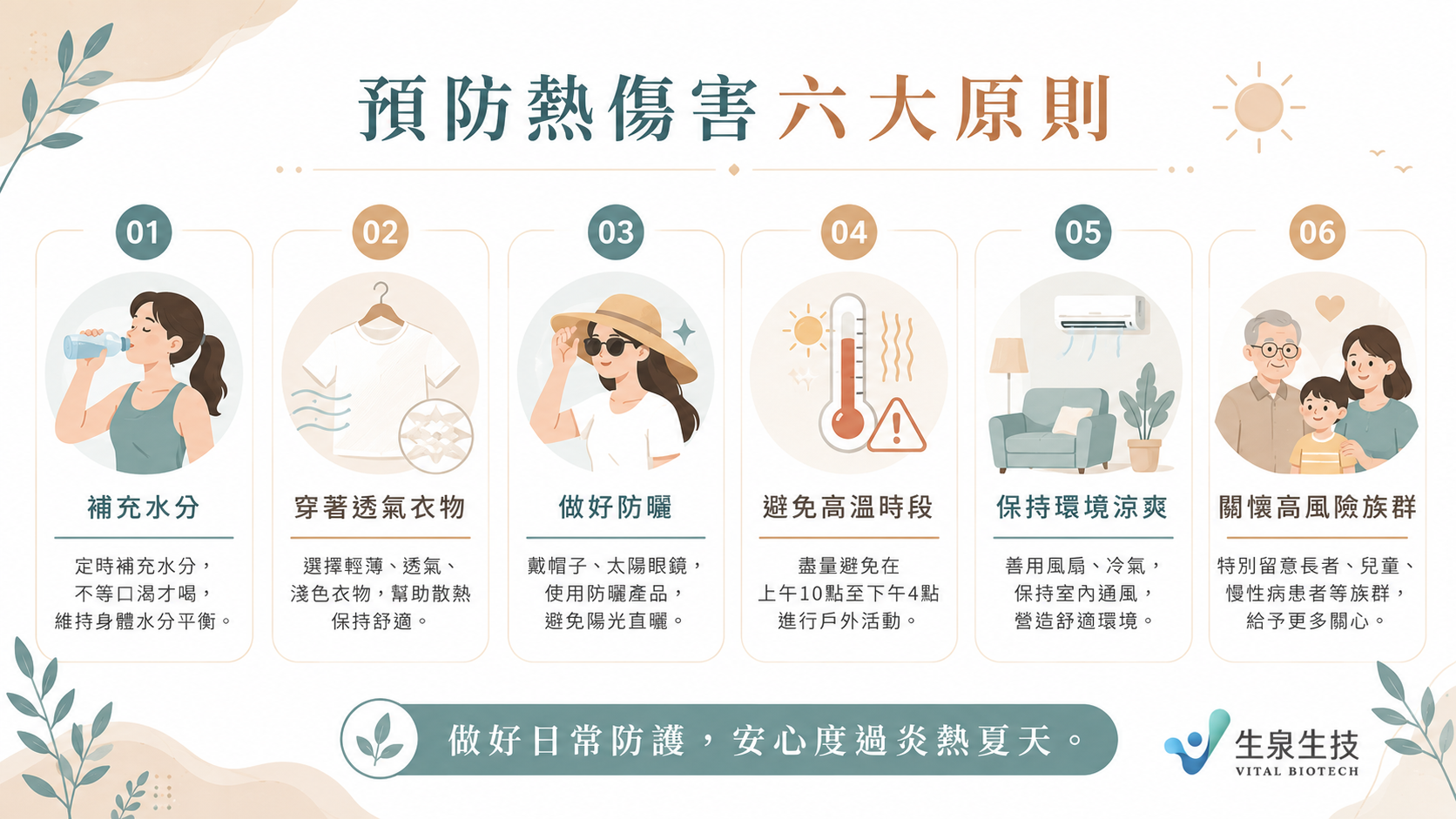 熱傷害預防方法
