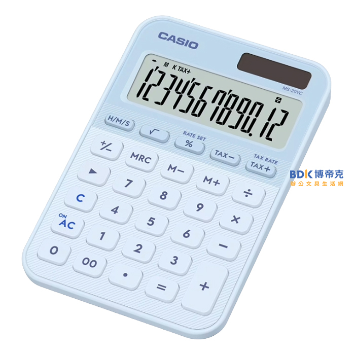 CASIO 卡西歐 12位糖果計算機 MS-20YC 系列