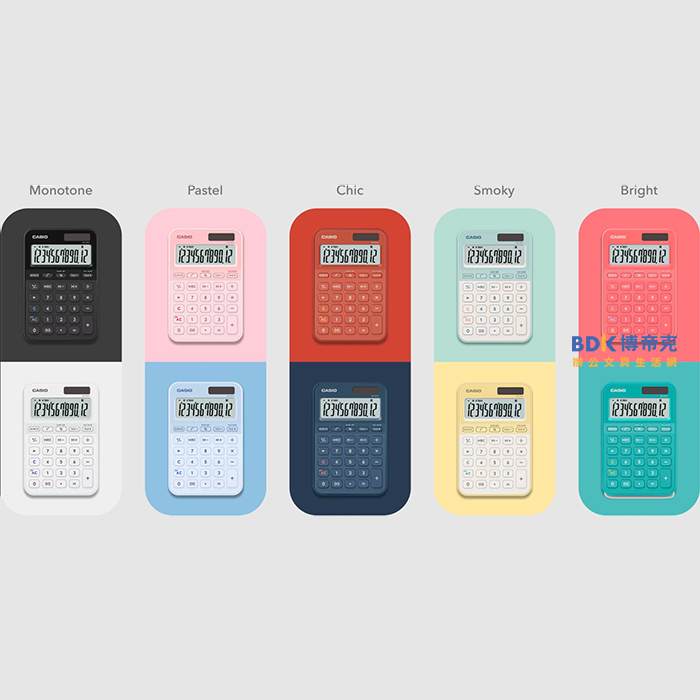 CASIO 卡西歐 12位糖果計算機 MS-20YC 系列
