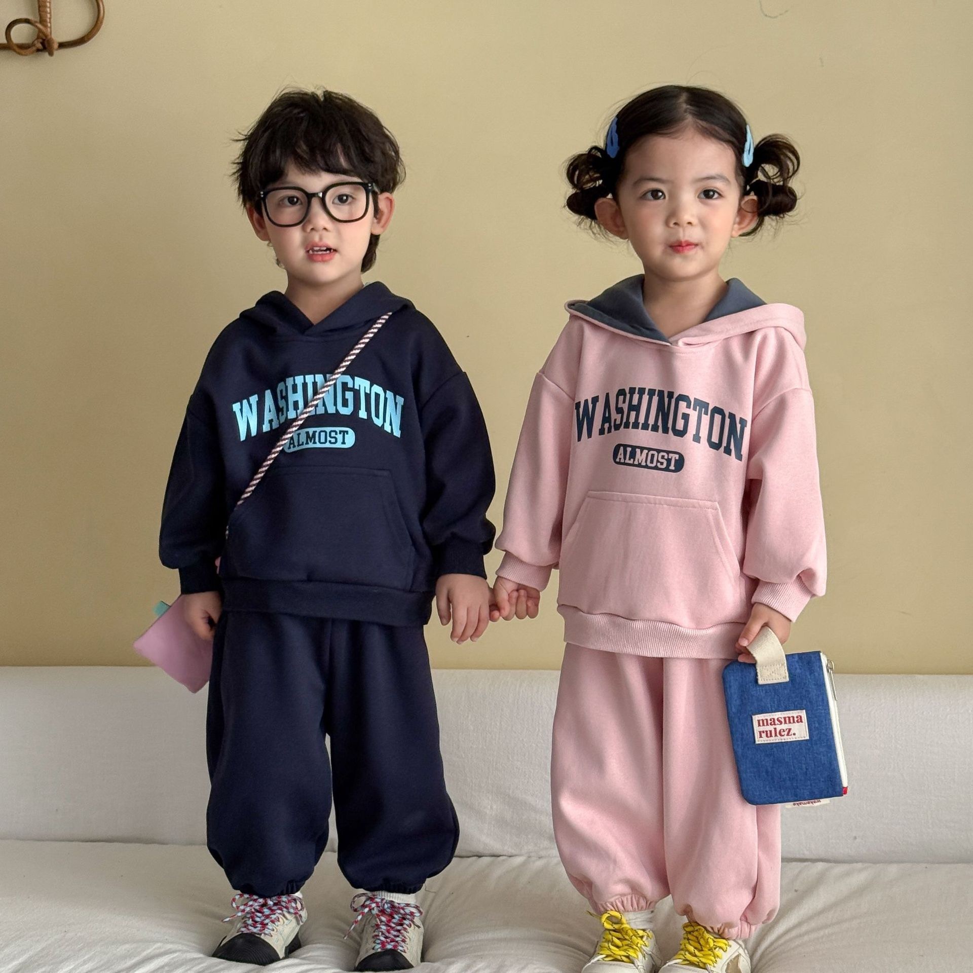 兄弟姐妹一起穿_華盛頓連帽套裝