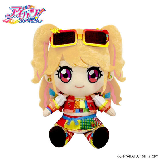 254344 Pbandai 預訂 2027/1月 【予約販売】アイカツ！シリーズChibiぬいぐるみ プレミアムレアver. 夏樹みくる リゾートキャンサーコーデ
