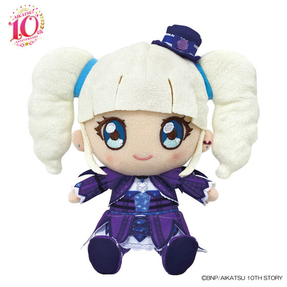254345 Pbandai 預訂 2027/1月 【予約販売】アイカツ！シリーズChibiぬいぐるみ プレミアムレアver. 藤堂ユリカ ゴスマジックコーデ