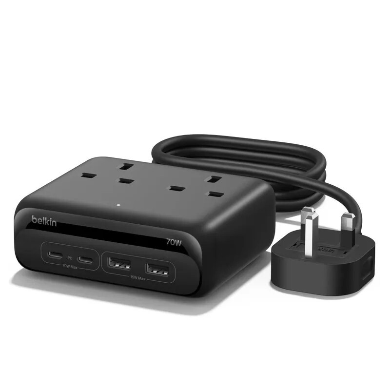 Belkin 6合1 GaN 多功能充電座 70W SRZ001