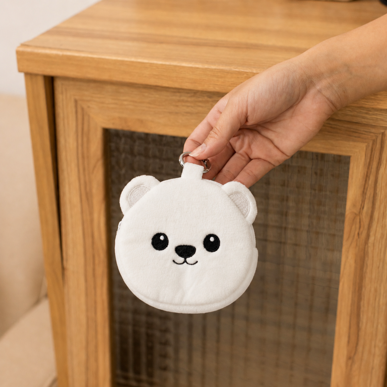 動物王國展 動物零錢包《北極熊》