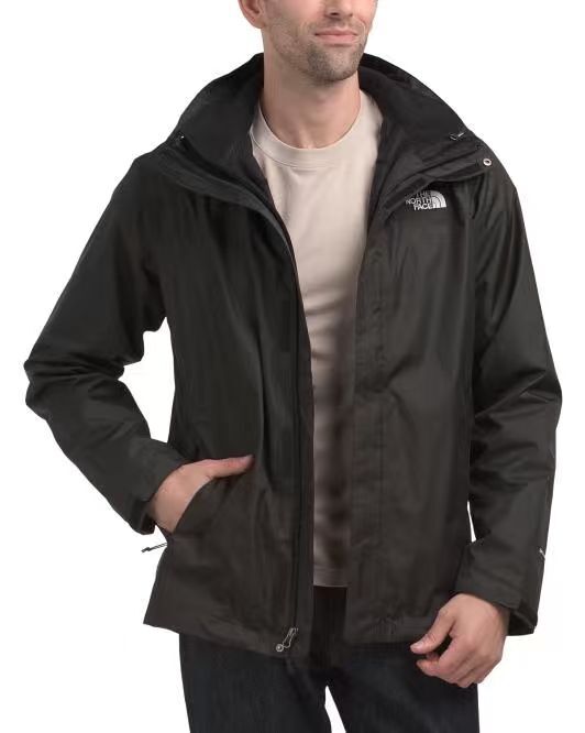 【預購】THE NORTH FACE H071401 Evolve 2 男裝拉鏈外套 (黑色)