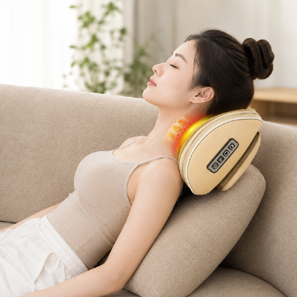 MRF健身大師 10D包覆型氣囊按摩枕