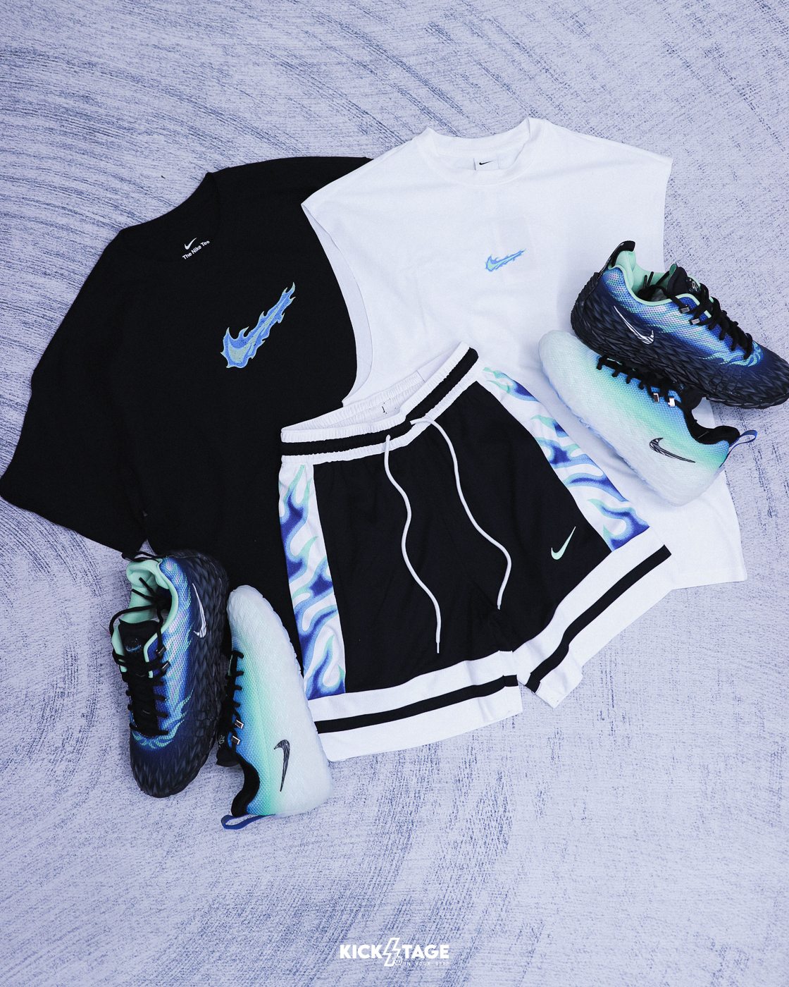 男款 NIKE DF SL TOP STREET 白色 黑色 火焰 寬鬆 籃球 休閒 運動 短褲 背心 短袖 短T【IW1201/IW1202/IW1204】NKTF S.T.