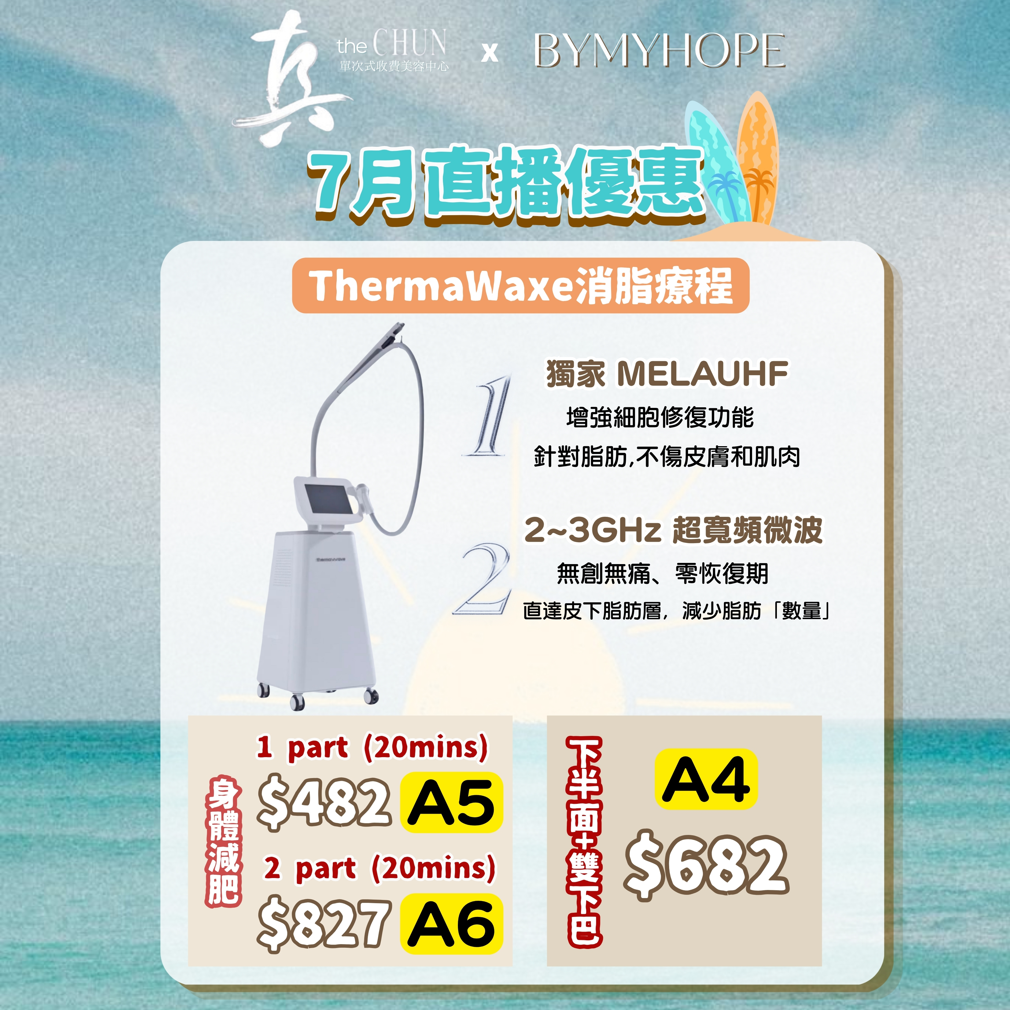 【真Facial】ThermaWaxe 身體減肥 (A5-A6) (使用限期 : 2027.01.31)