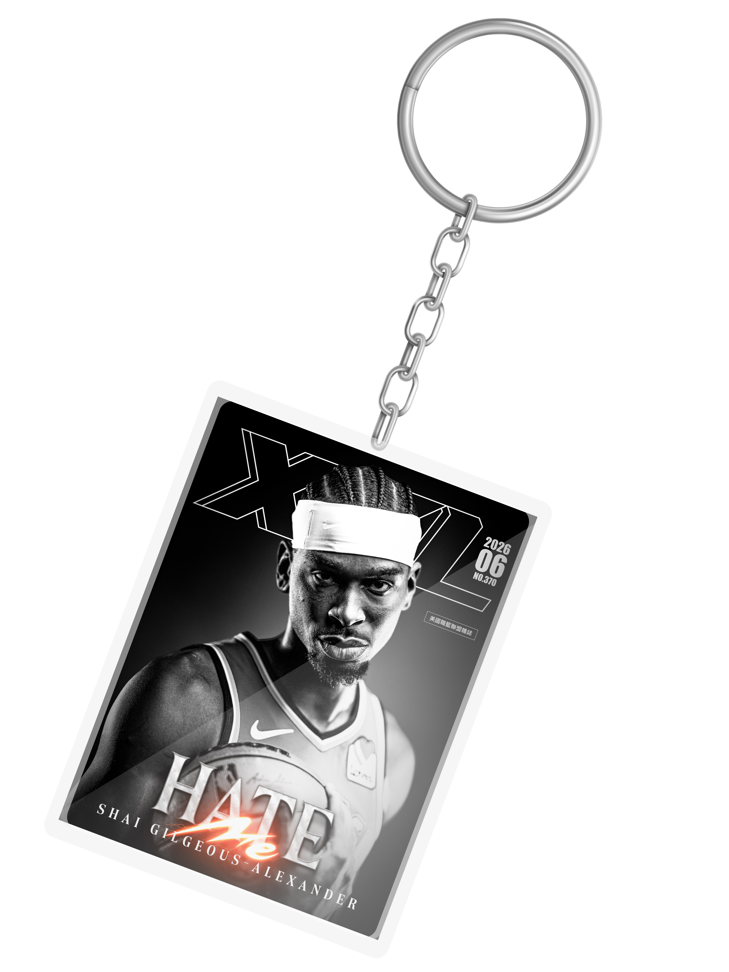 SHAI 'HATE ME' COVER KEY CHAIN
