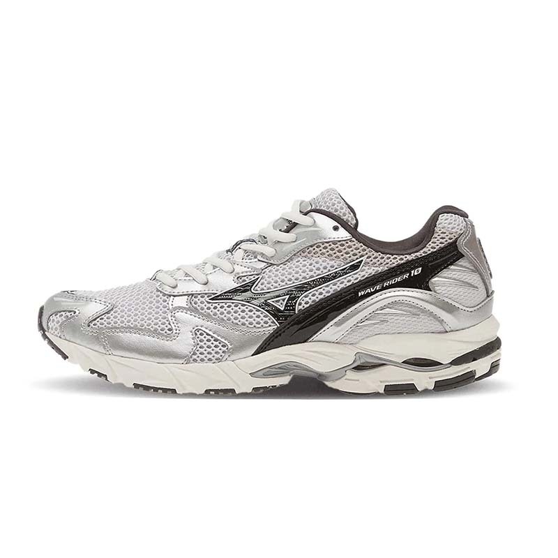 Mizuno Wave Rider 10 美津濃 休閒鞋 銀灰黑 男鞋 D1GA261D06 [台灣現貨]