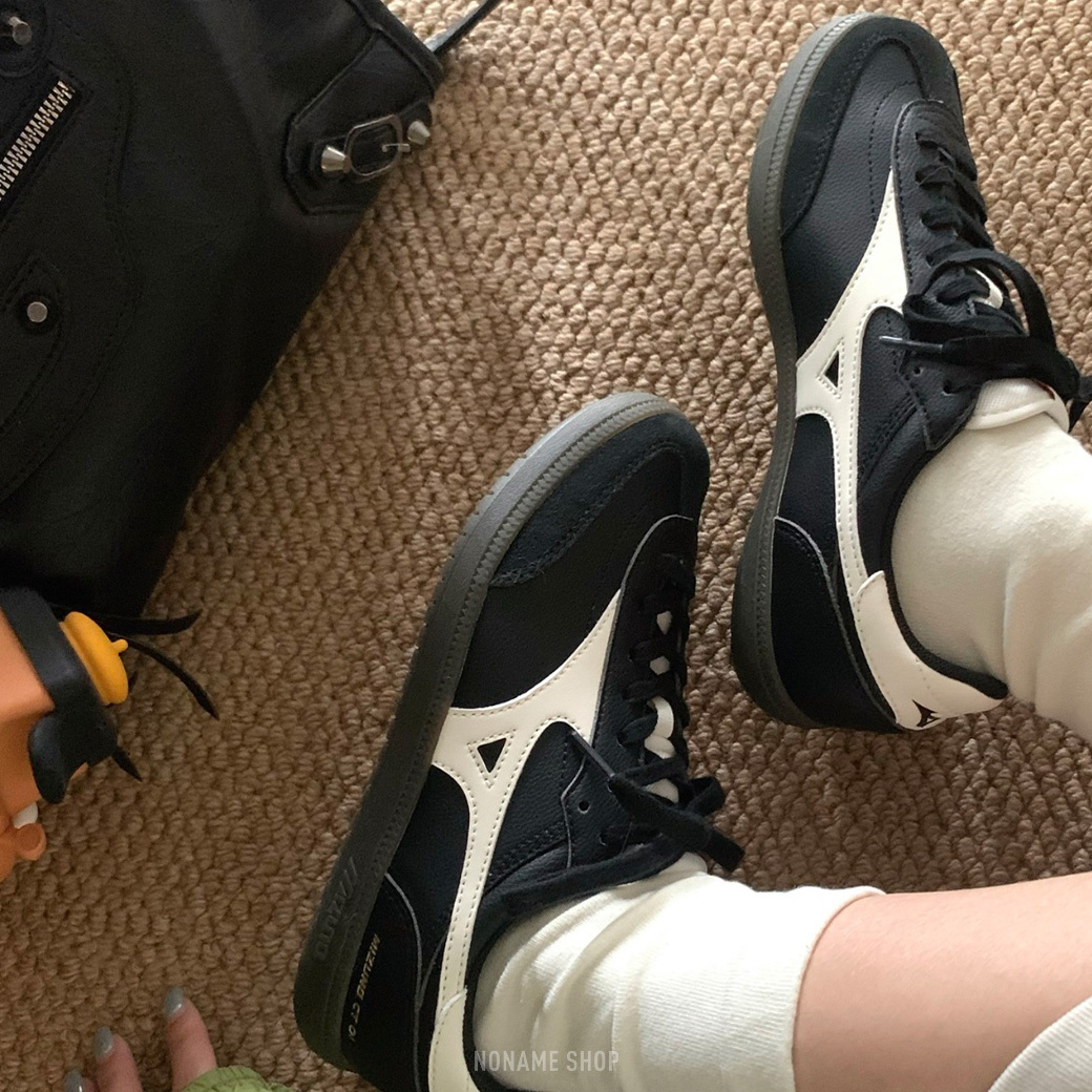 MIZUNO CT 01 復古 皮革 休閒 薄底鞋 兩色 (男/女同款)
