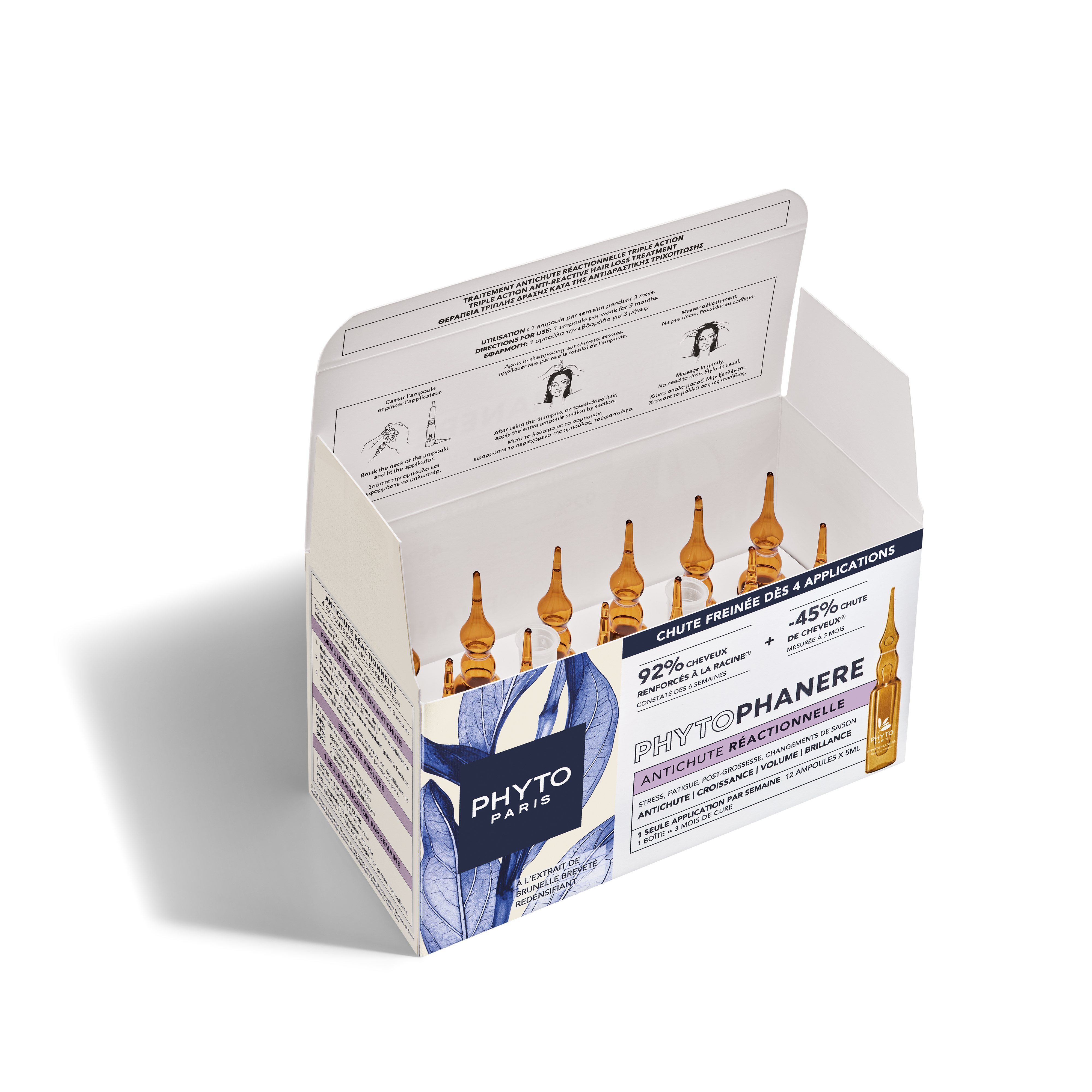 PHYTOPHANERE Anti-Reactive Hair Loss Treatment 12 x 5ml